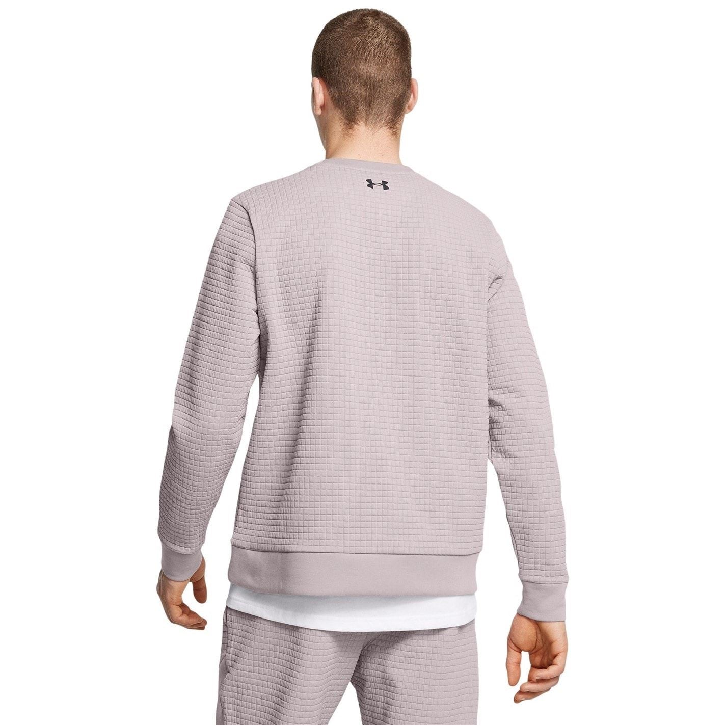 Under Armour Unstoppable Crew Neck Ribbed Collar Long Sleeve Sweater