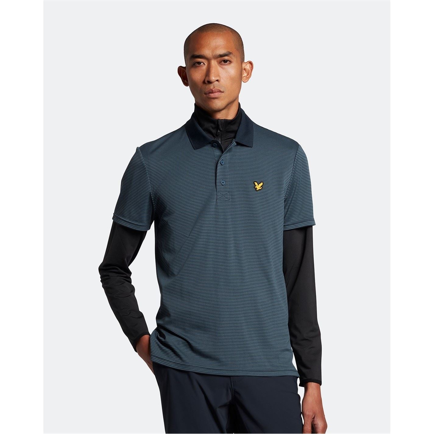 Lyle and Scott Golf Micro Regular Fit Athletic Shirt