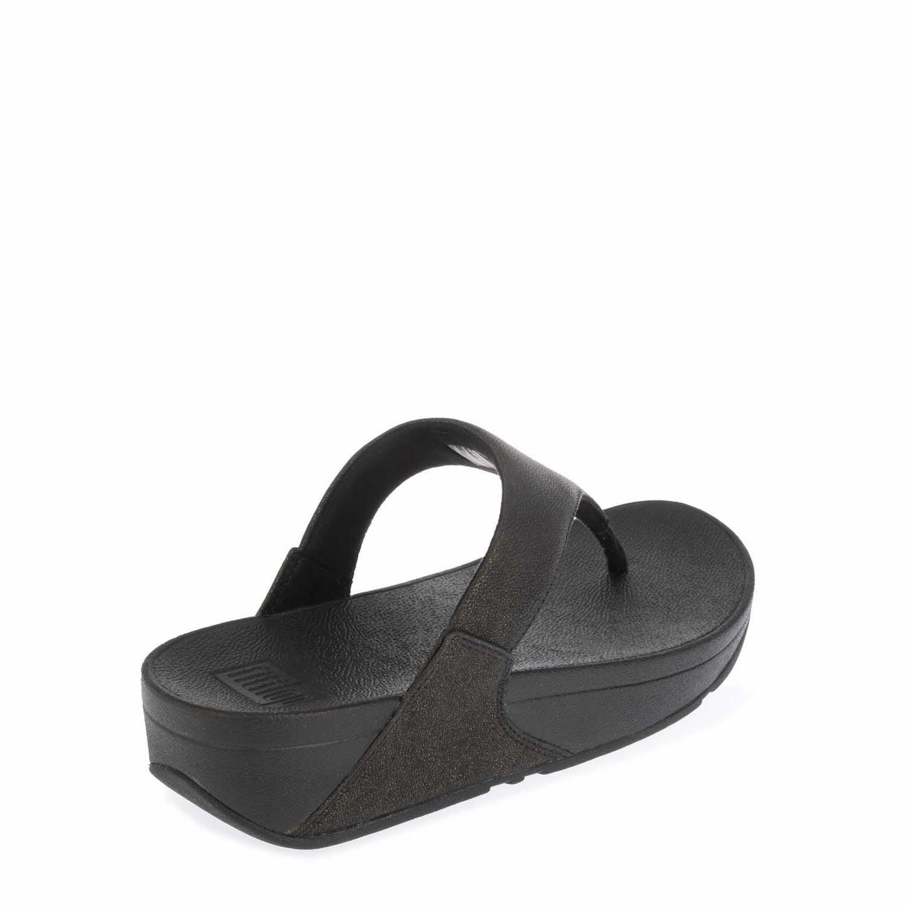 FitFlop Lulu Shimmer Toe Post Sandals