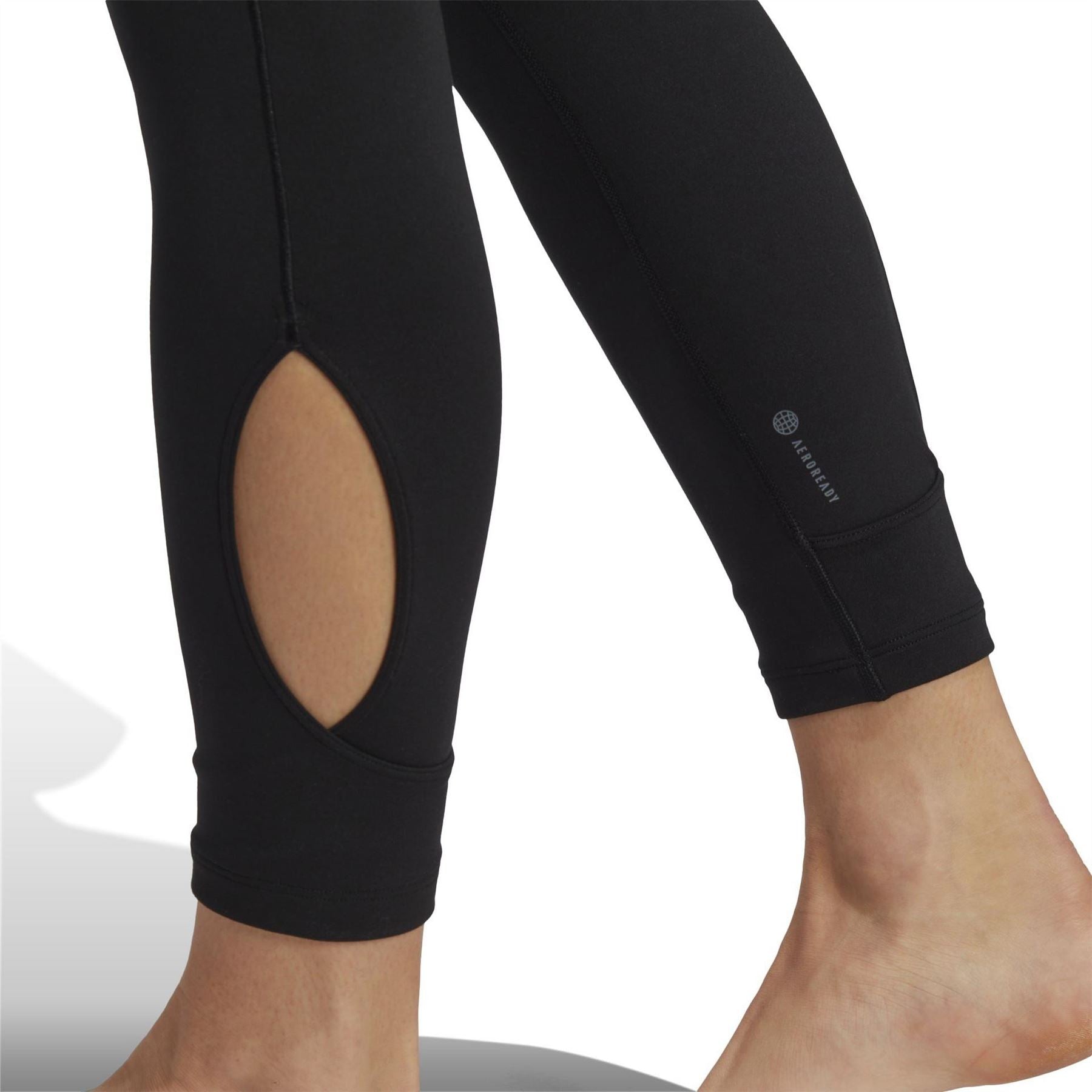 adidas Womens Cut Out Yoga Tights