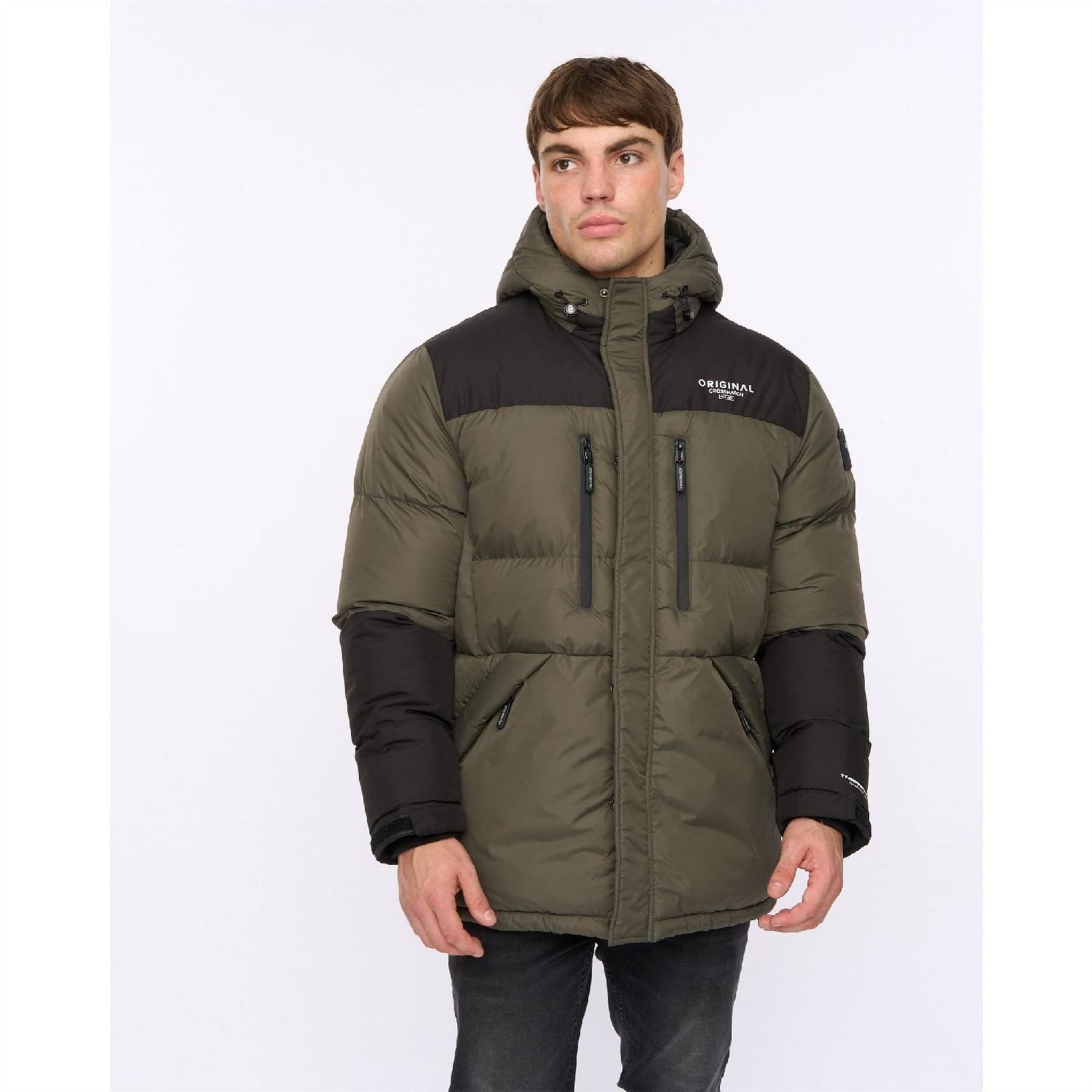 Crosshatch Panel Jacket