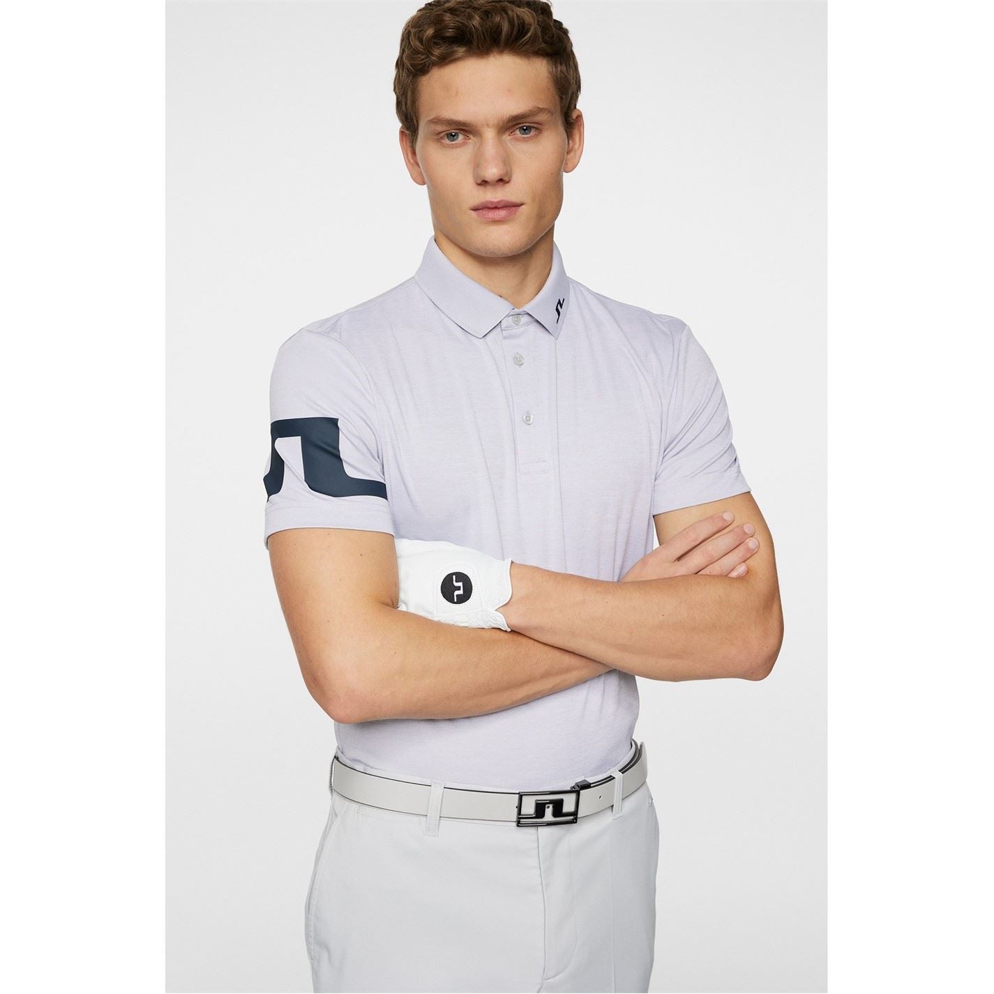 J Lindeberg Golf Short Sleeve Performance Polo Shirt