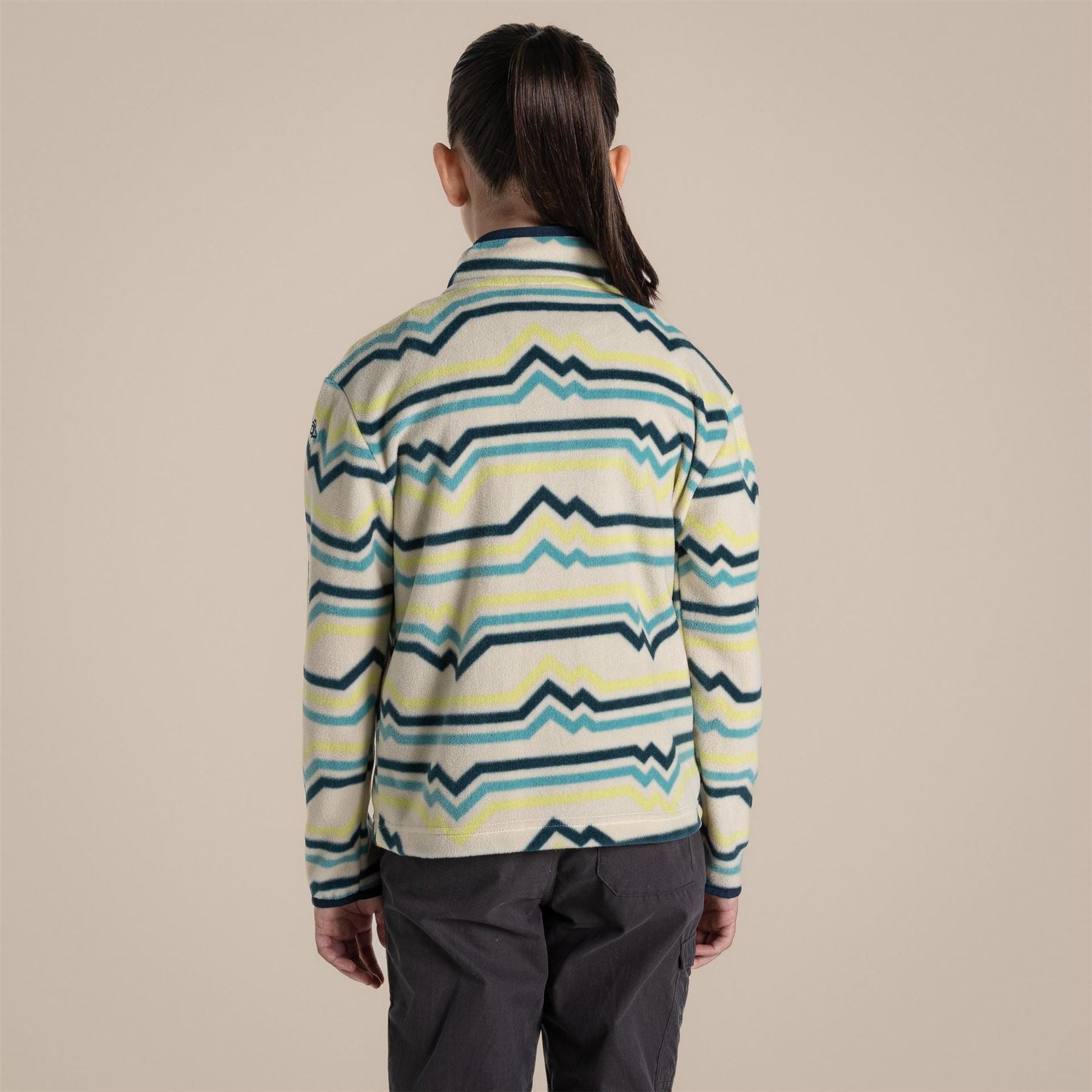 Craghoppers Bachas Embroidered Funnel Neck Long Sleeve Sweatshirt