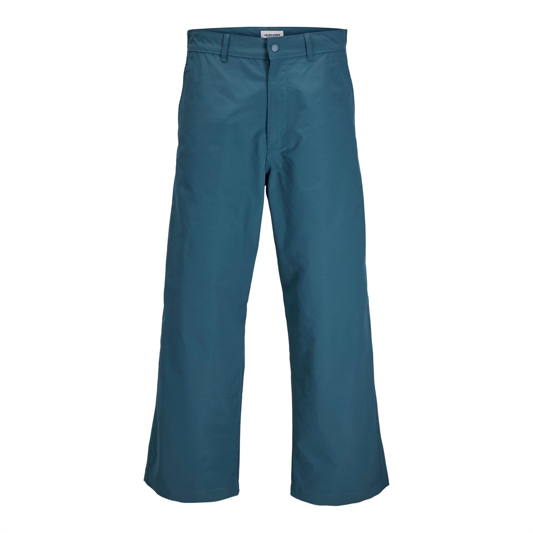 Jack and Jones Owen Solid Patterned Wide Leg Chinos
