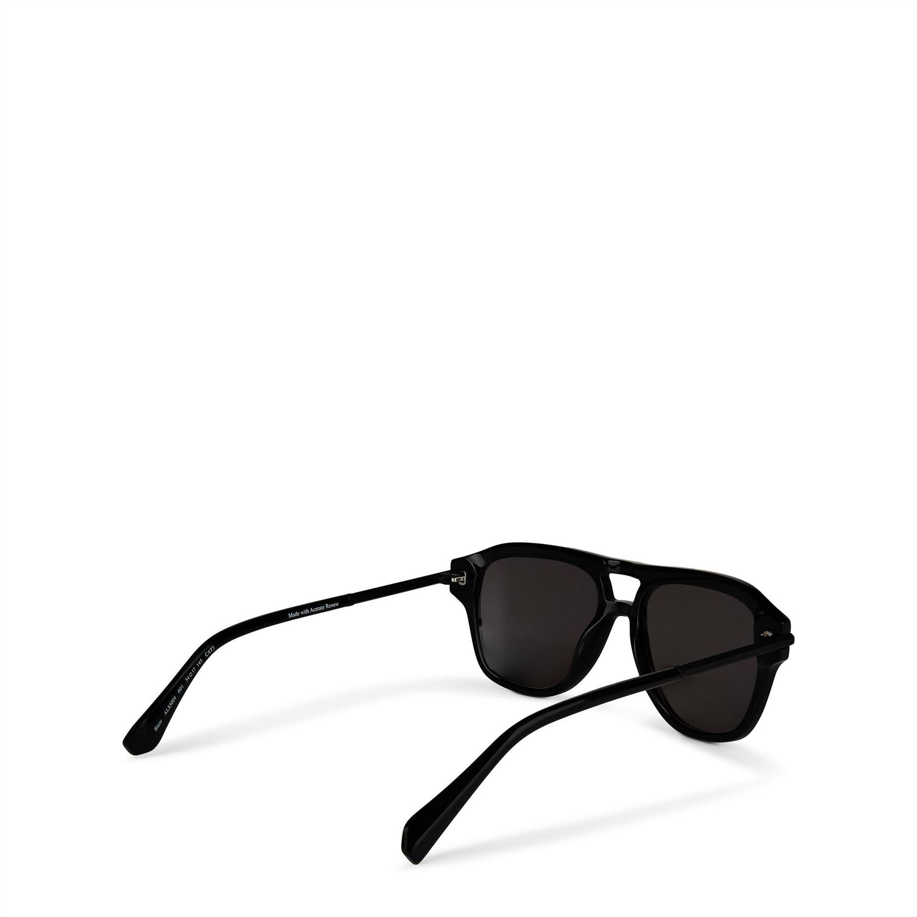 AllSaints Aviator Double Bridge Full Rim Sunglasses