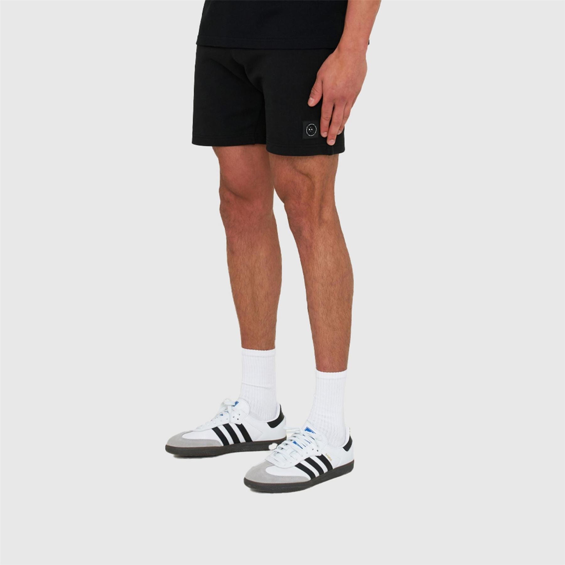 Marshall Artist Drawstring Logo Patch Chino Shorts