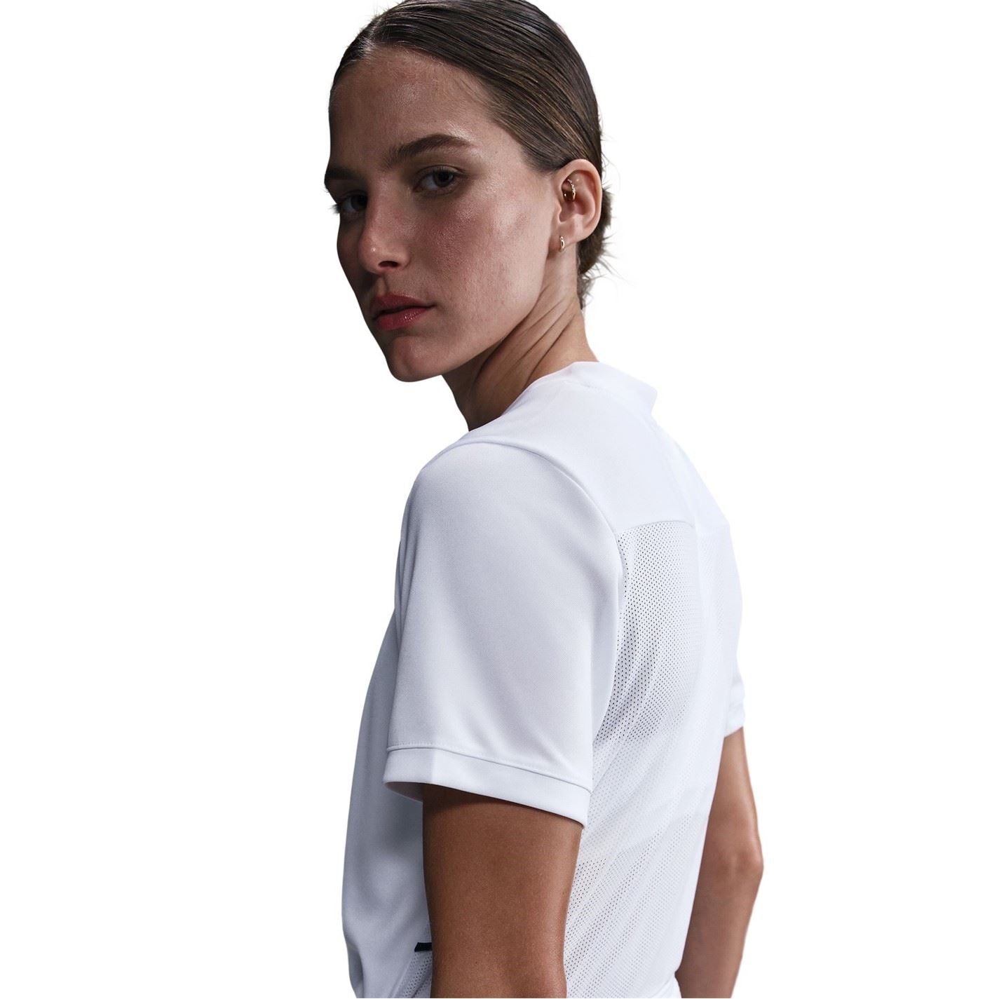 Nike Womens Dri Fit Academy Short Sleeve Football Top