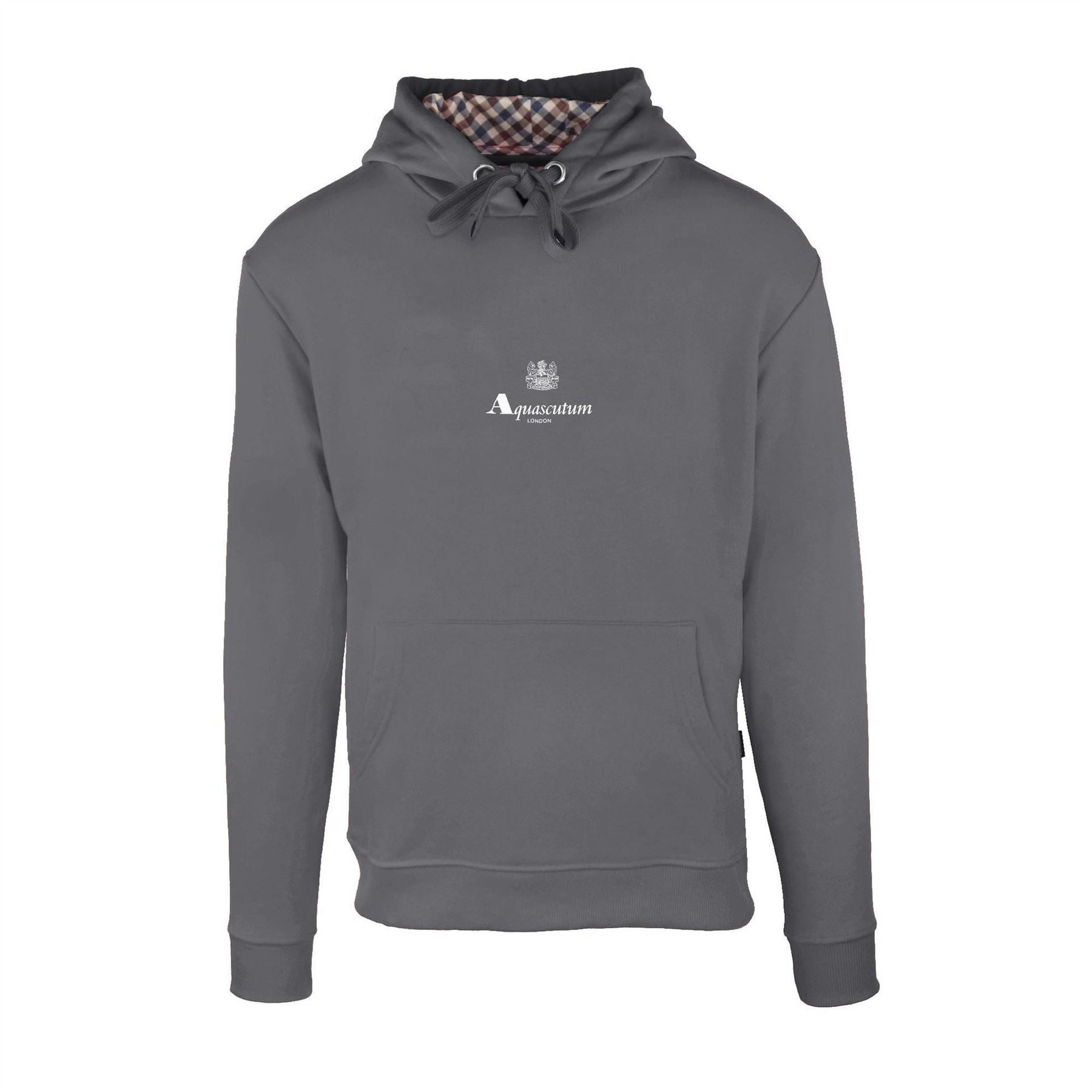 Aquascutum Hooded Neck Lacoste Lettering Sweatshirt