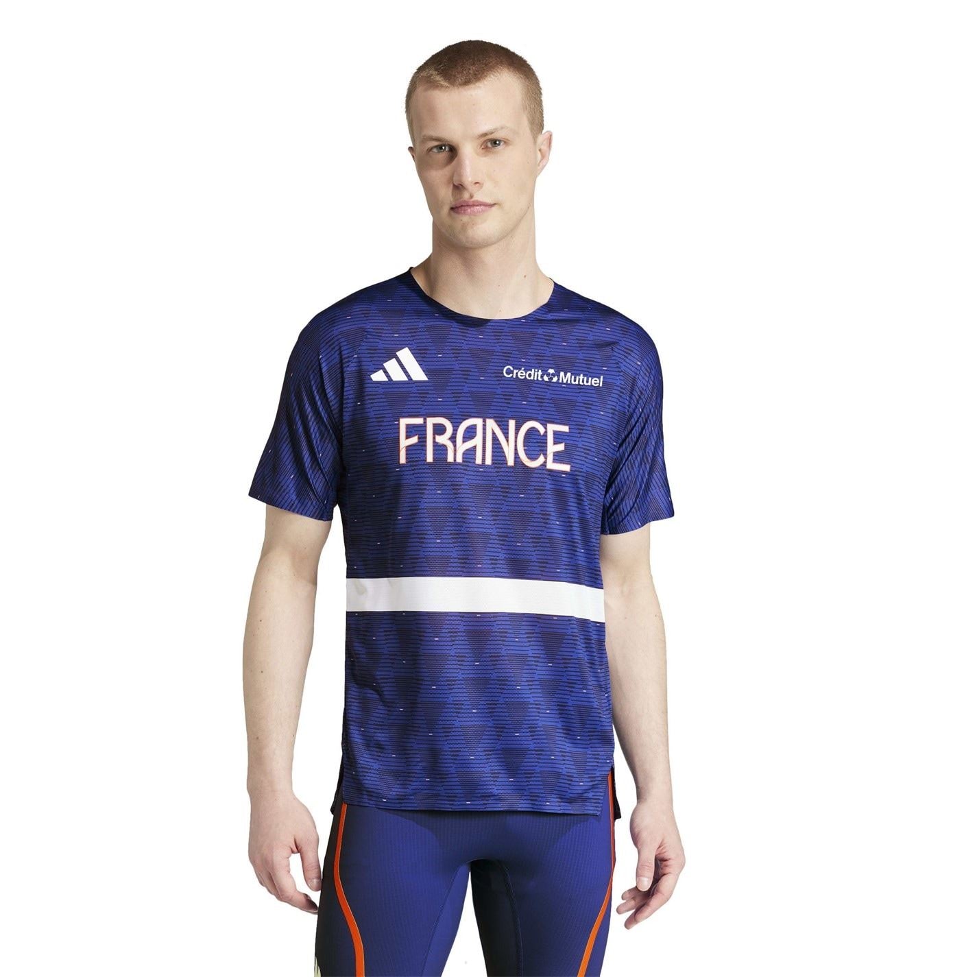 adidas Team France Athletisme T-Shirt