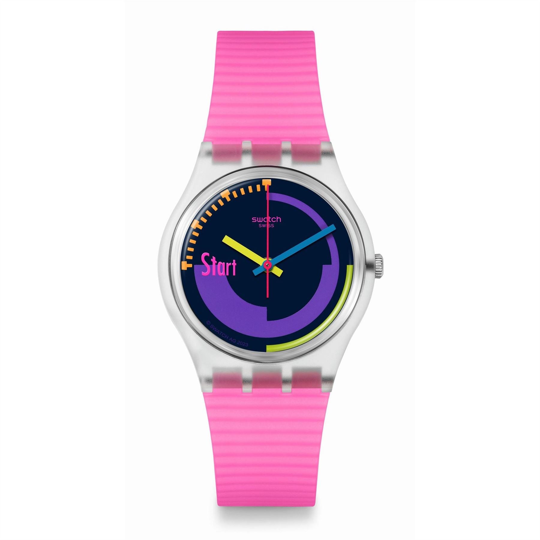 Swatch Pay Analogue Fashion Rubber Bracelet Watch