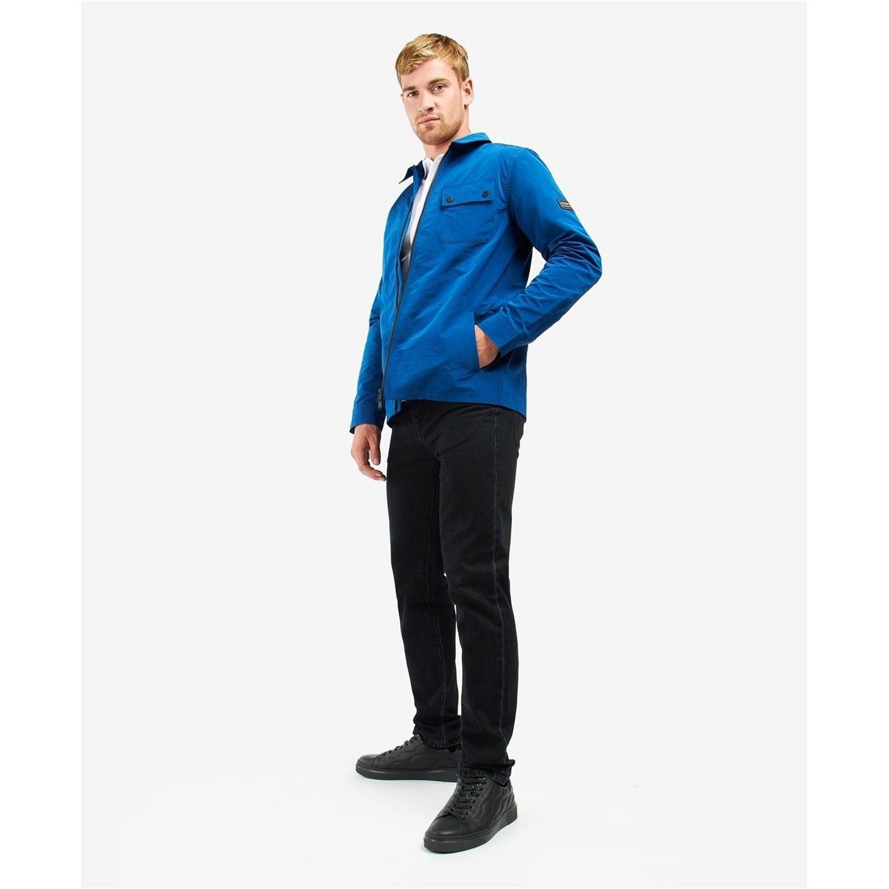 Barbour International Skyline Long Sleeve Zip Overshirt