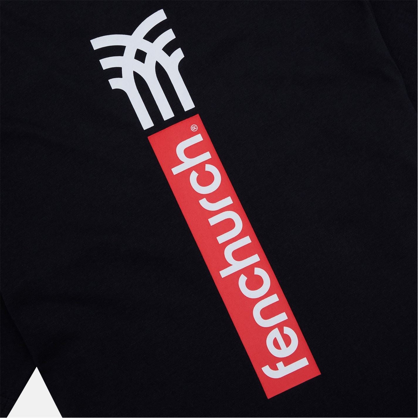 Fenchurch Trax Lettering Regular Fit Crew Neck T-Shirt
