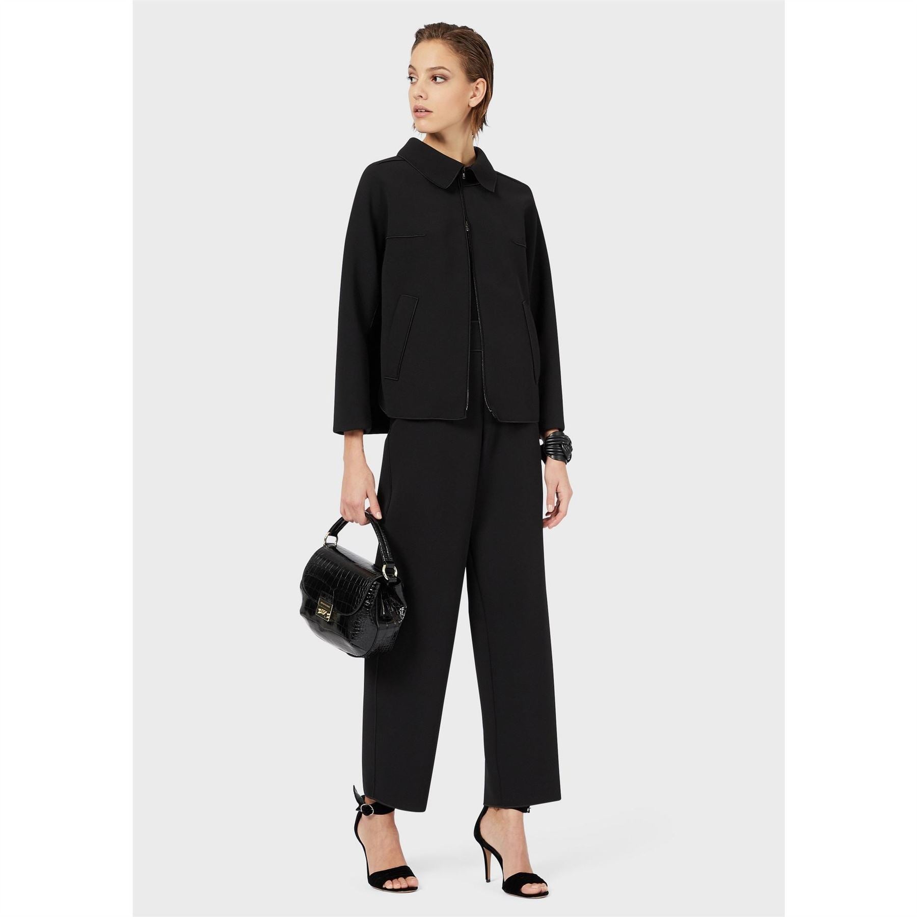 Emporio Armani Straight Leg Trousers