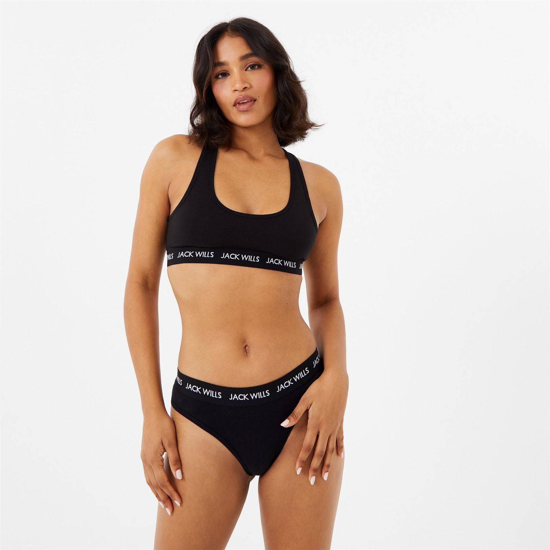 Jack Wills Dibsdall Multipack Bralette 2 Pack Ladies
