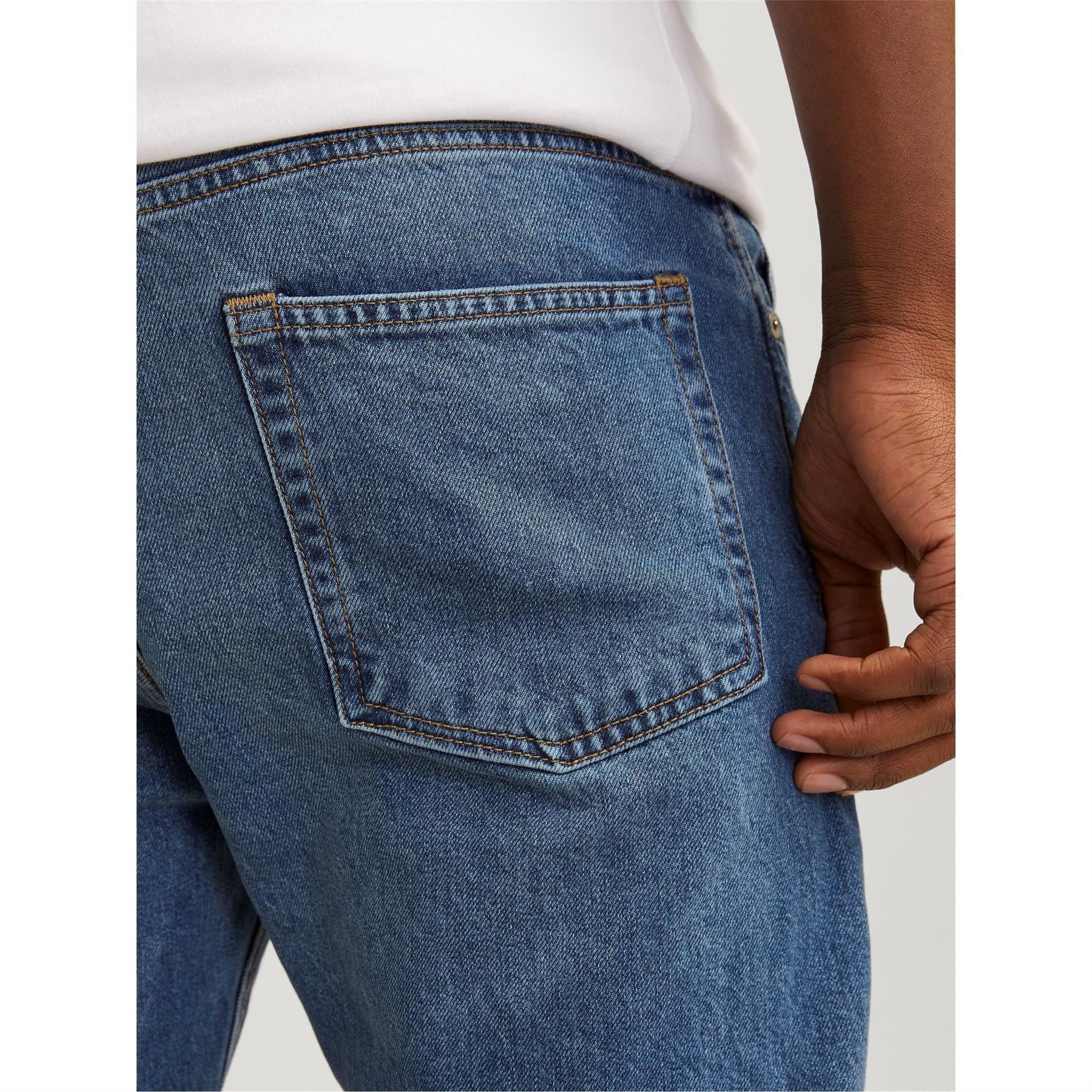 Jack and Jones Mens And J Classic Straight Jeans