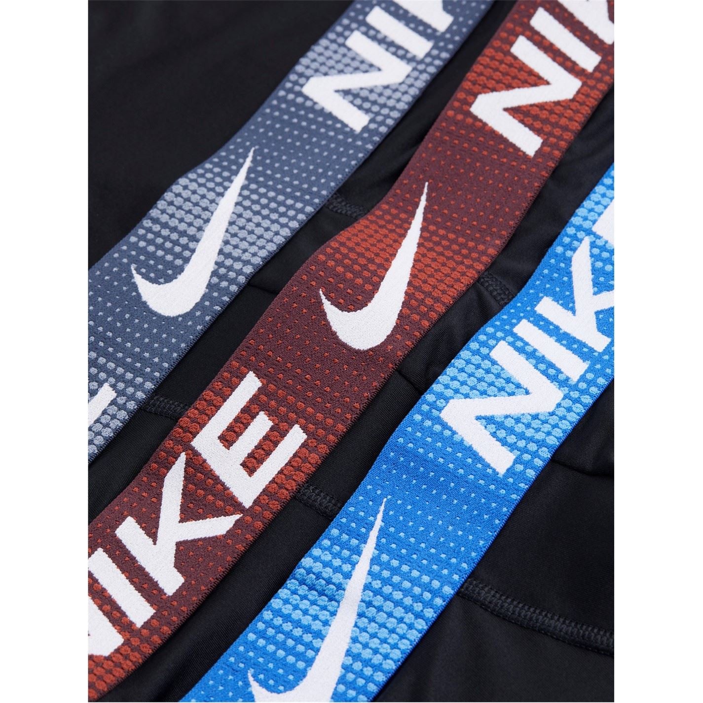 Nike Mens 3 Pack Dri Fit Boxer Shorts