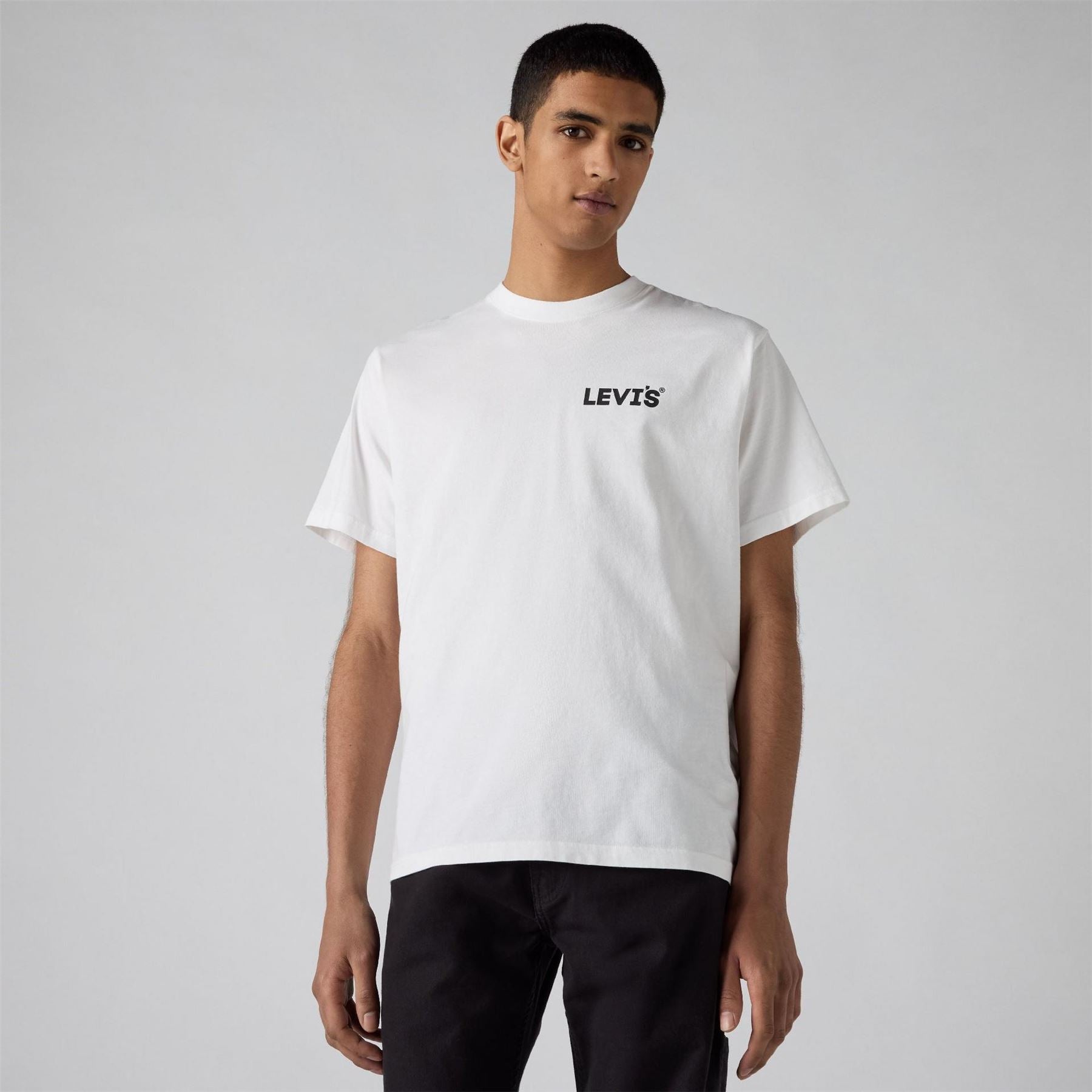 Levis Headline Logo Cotton Short Sleeve Oversized Fit T-Shirt