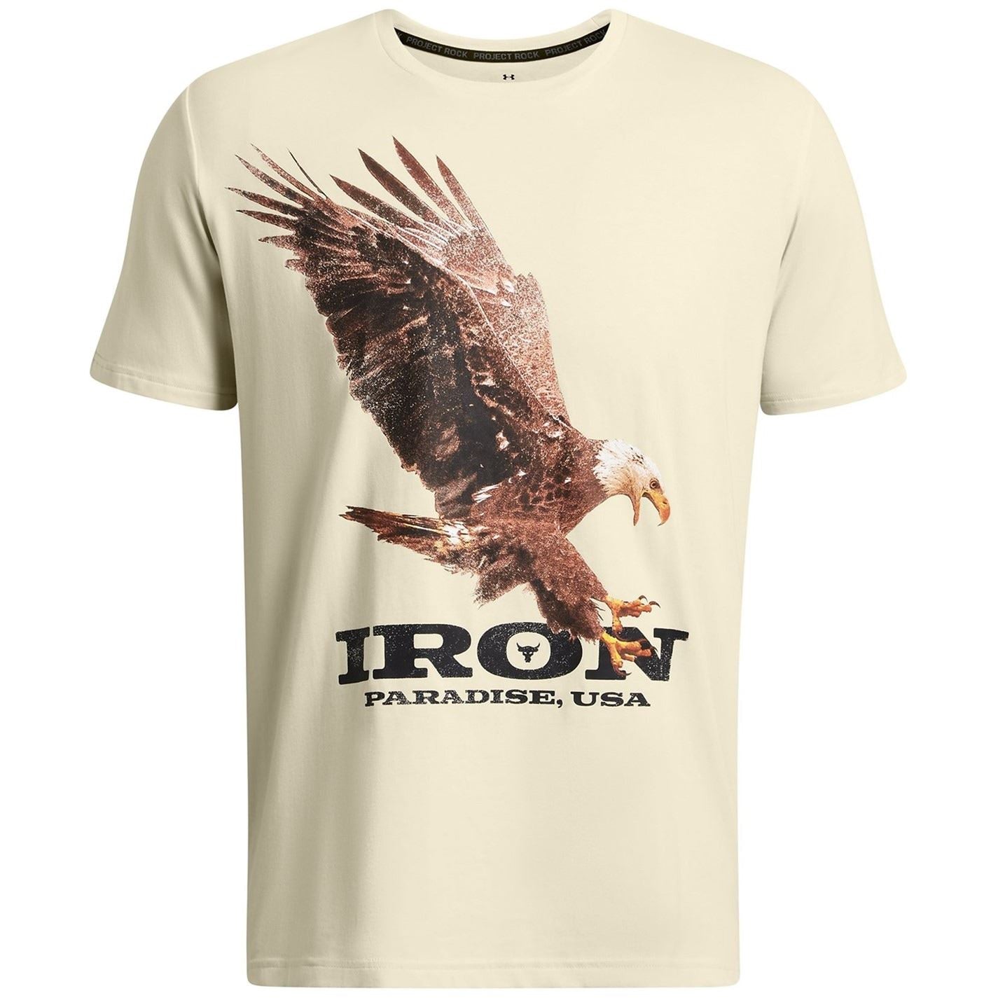 Under Armour Mens Armour Ua Pjt Rck Eagle Graphic Ss T-Shirt