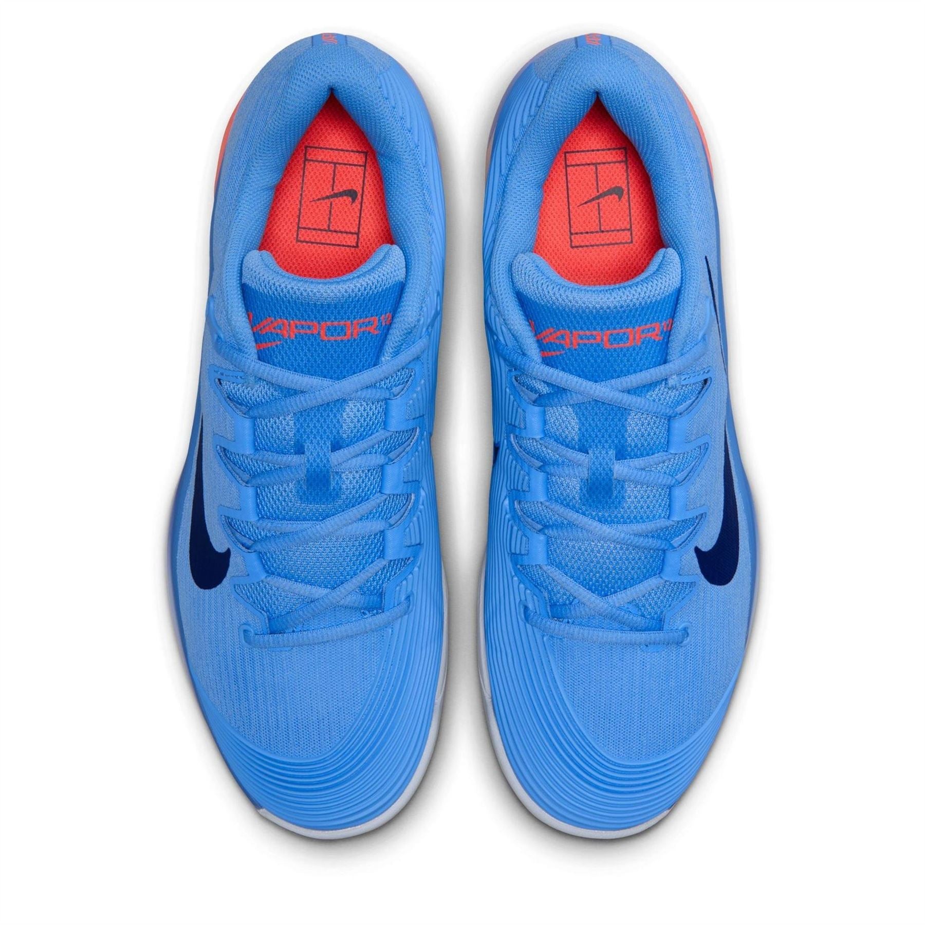 Nike Vapor Low Top Ribbed Flat Heel Sneakers