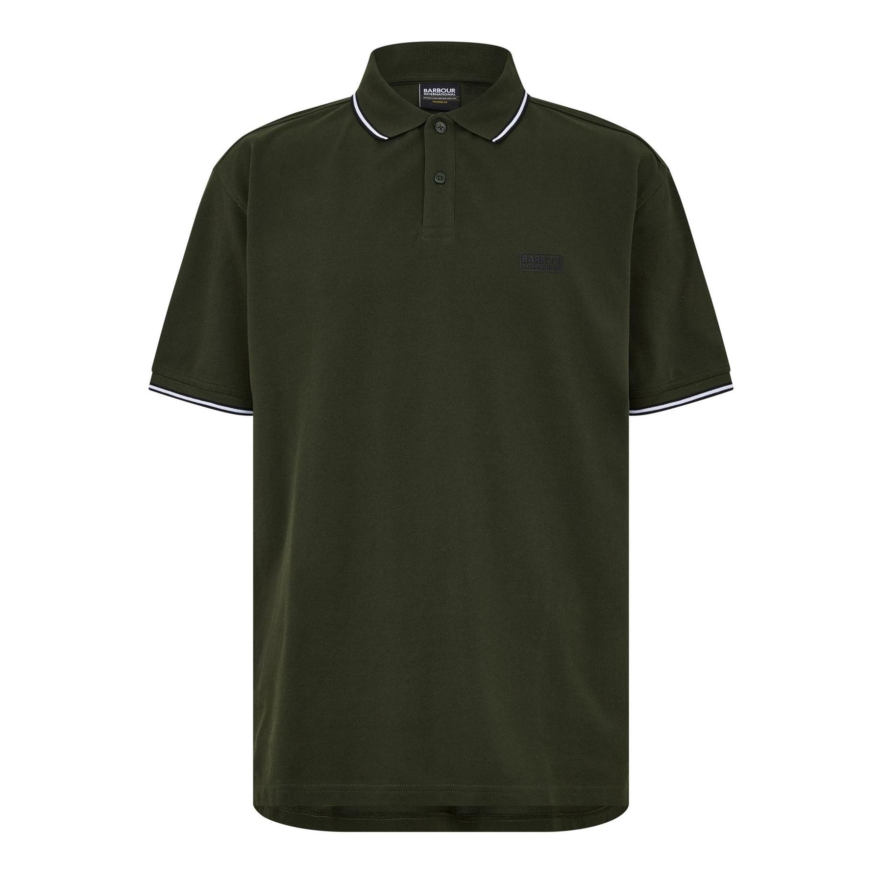 Barbour International Tipped Short Sleeve Polo Shirt