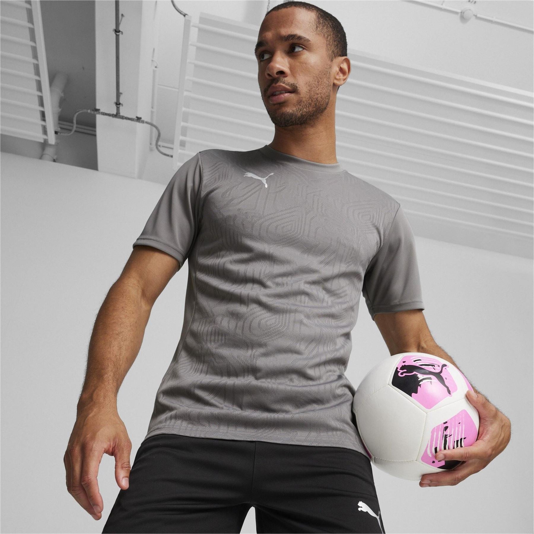 Puma Teamfinal Training Short Sleeve Performance T-Shirt