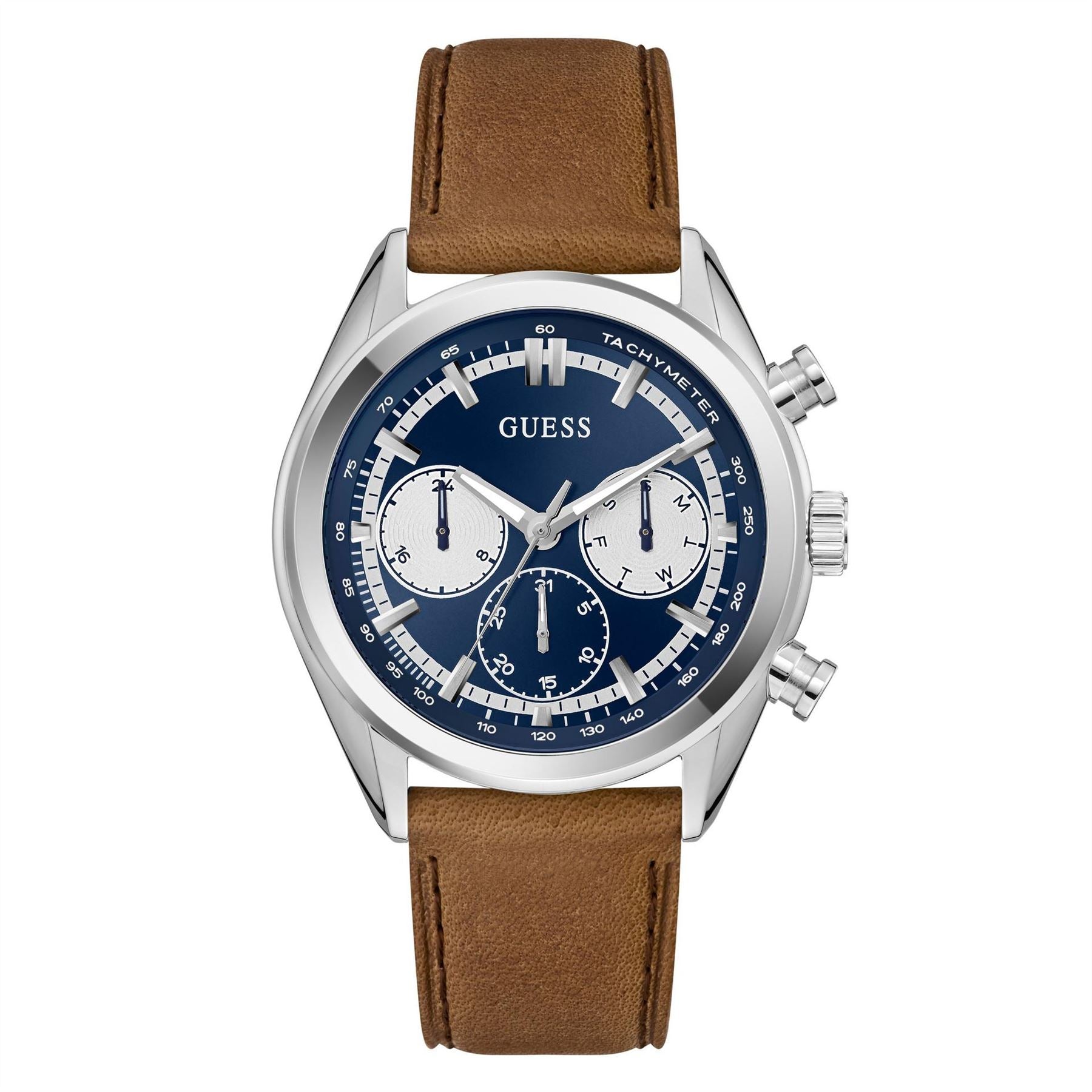 Guess SN71 Racing Leather Single Wrap Analogue Watch