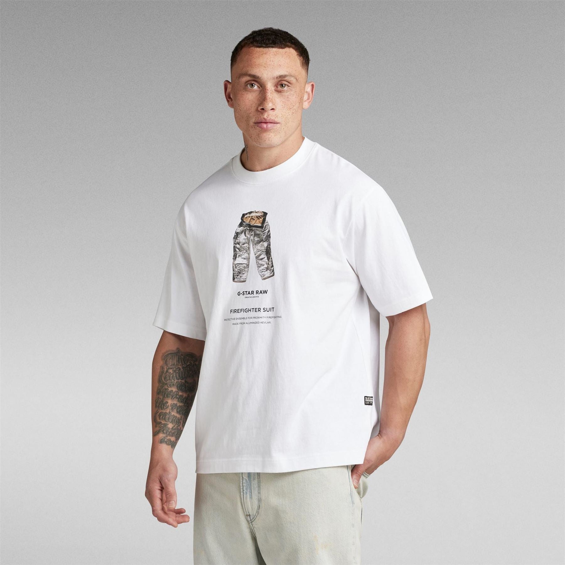 G Star Archive Oversize Fit Short Sleeve T-Shirt