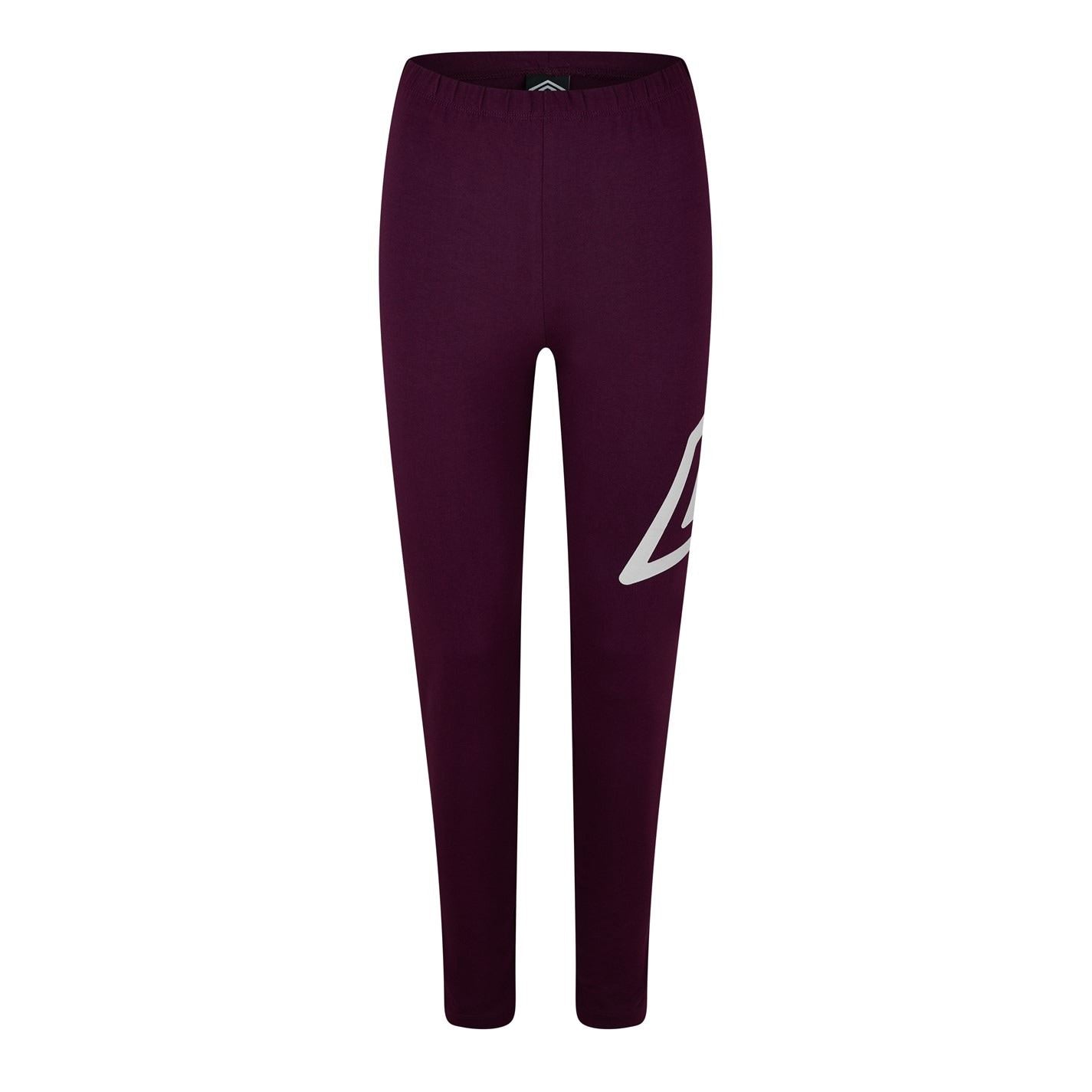 Umbro Logo Solid Patterned Leggings