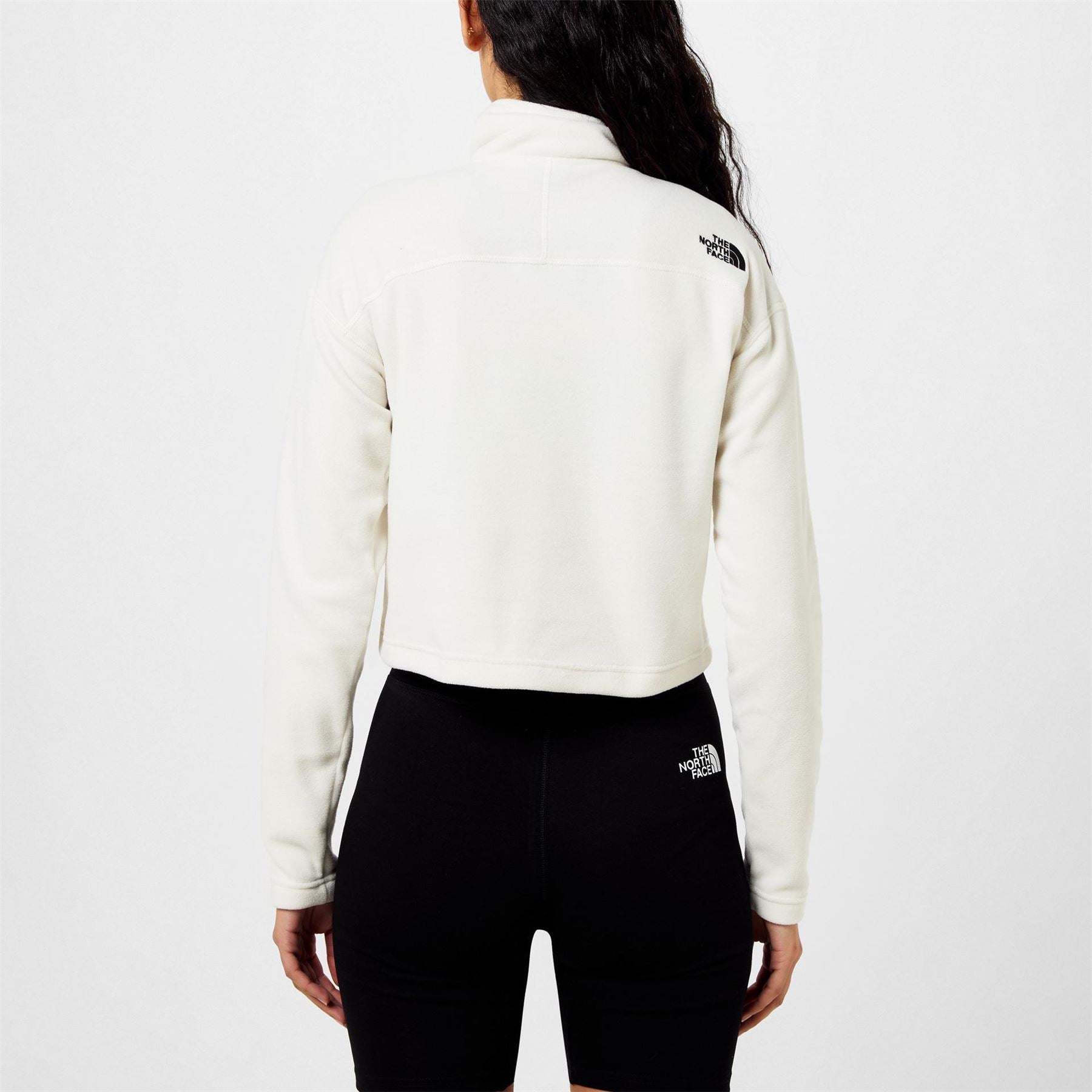 The North Face Glacier Quarter Zip Crop Fleece Top