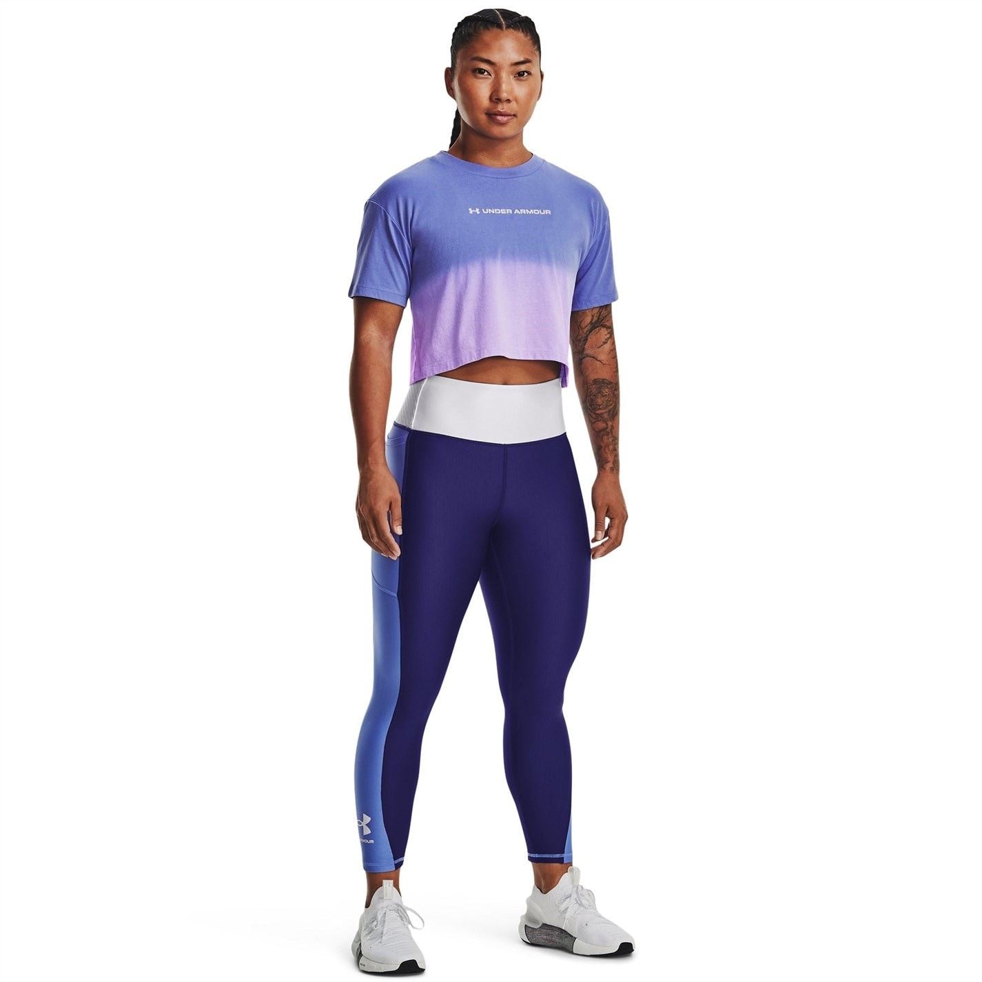 Under Armour Cropped Crew Neck Relaxed Fit T-Shirt