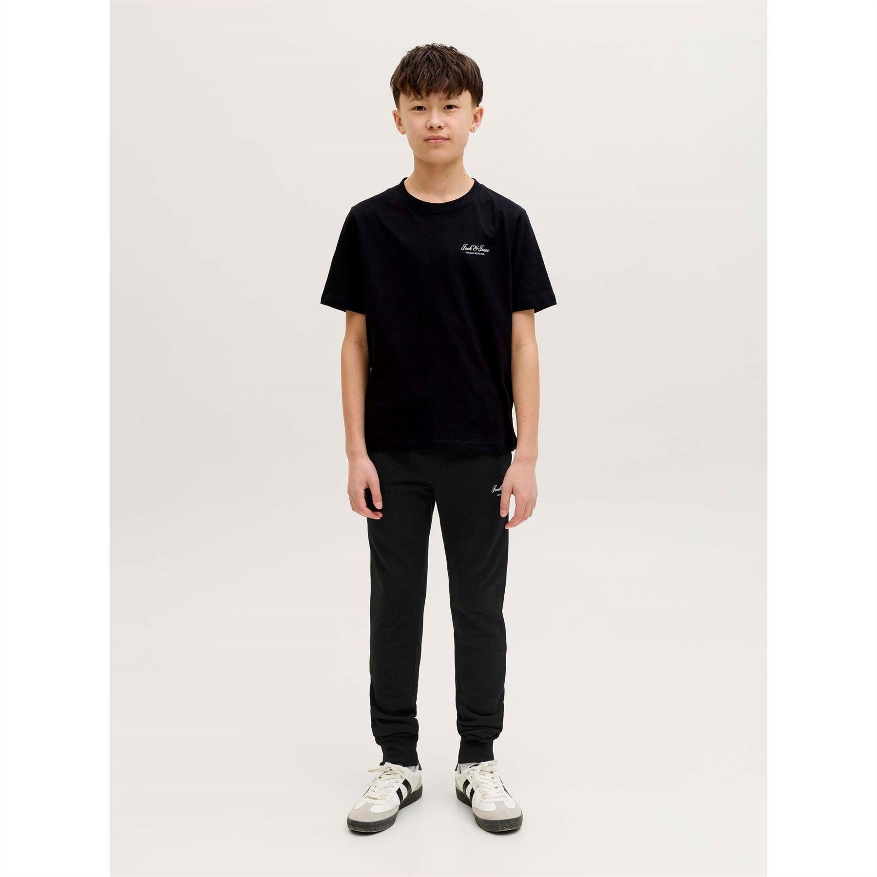 Jack and Jones Archive Solid Patterned Slim Joggers