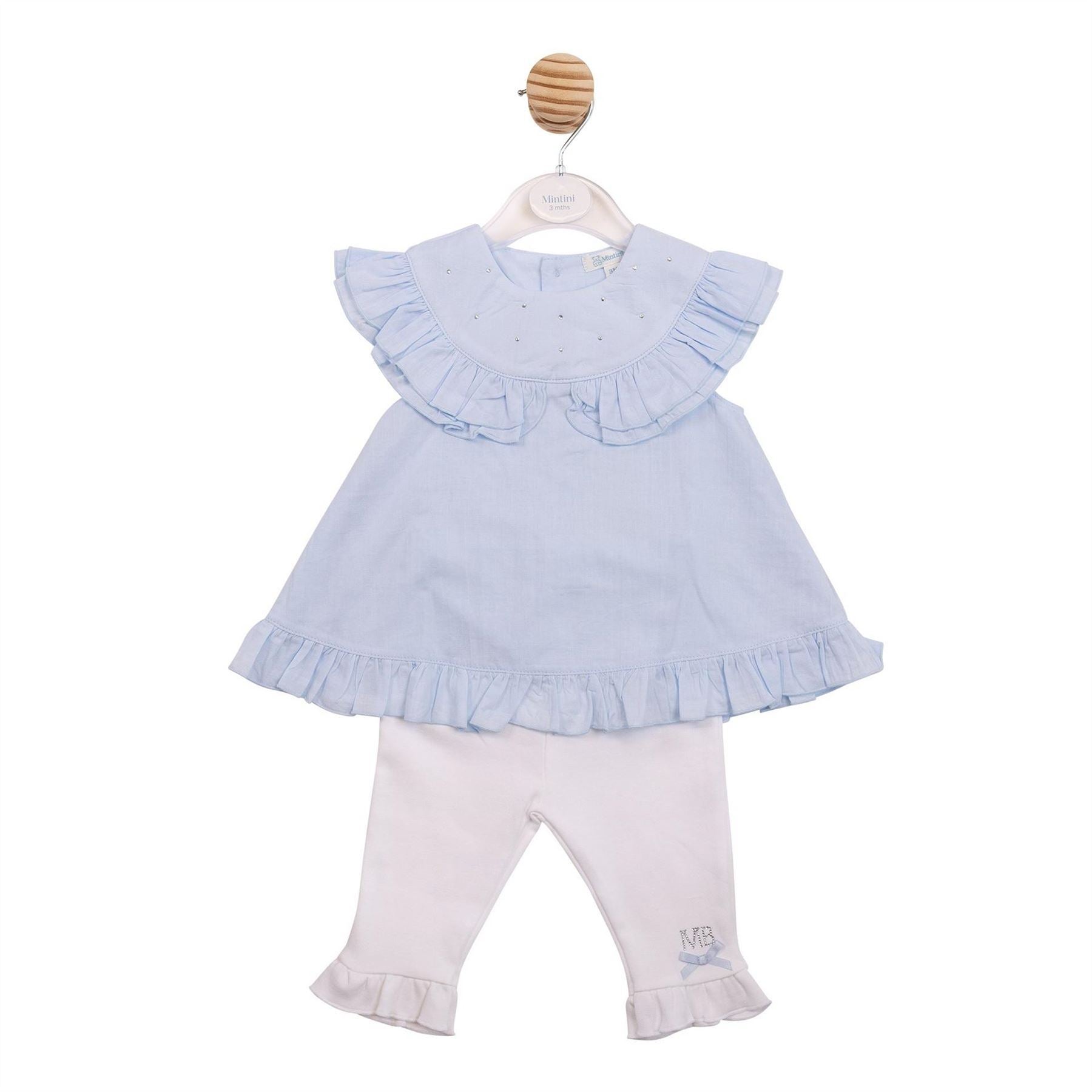 Mintini Baby Dress And Legging Set