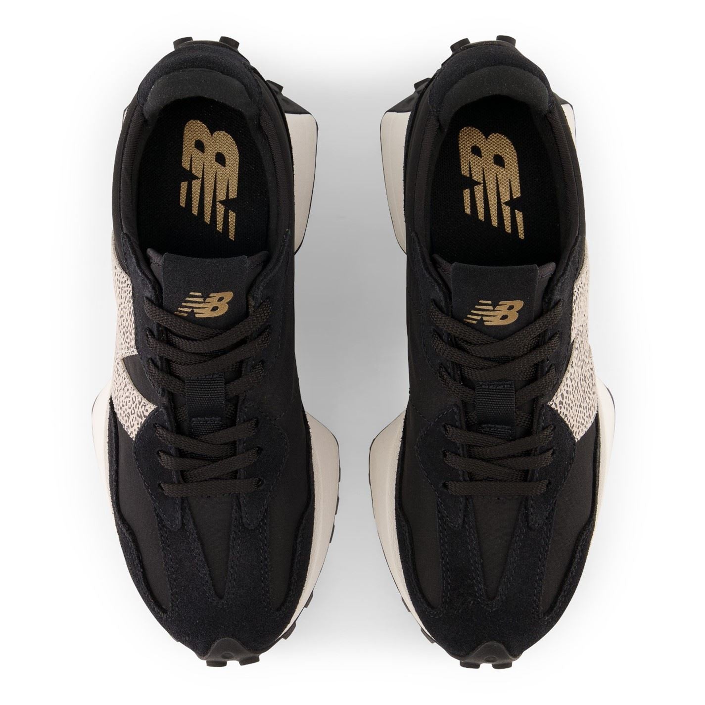 New Balance Balances 327 Animal Print Trainers