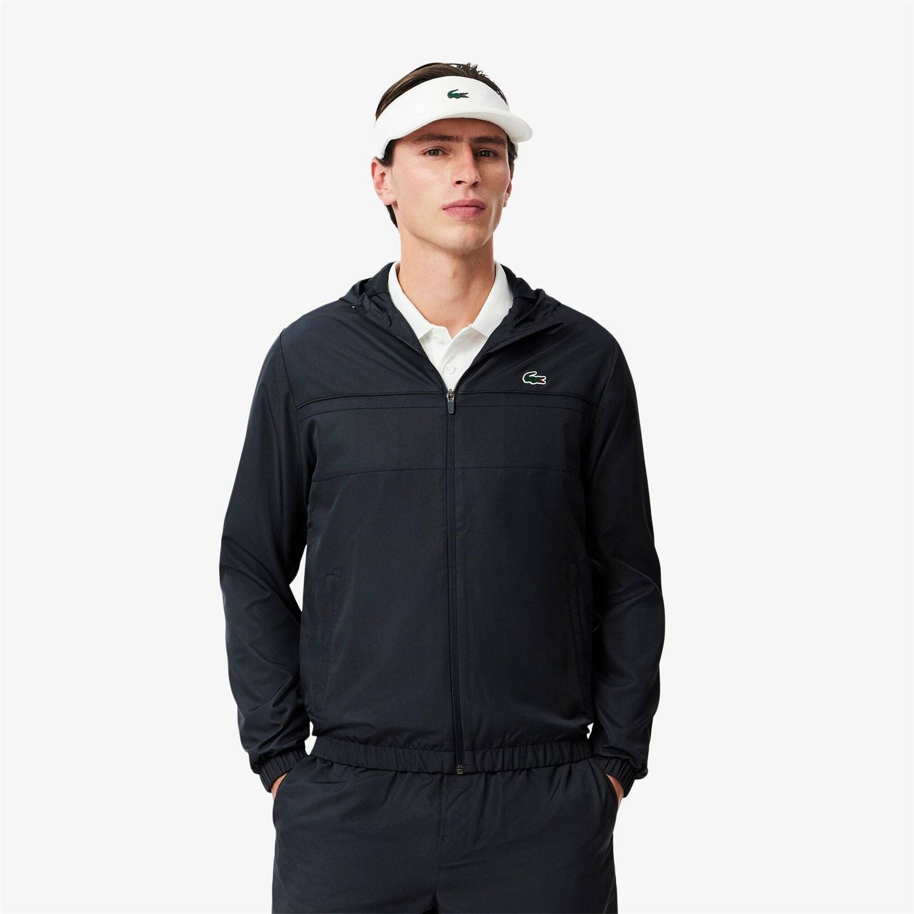 Lacoste Hooded Taffeta Sport Jacket