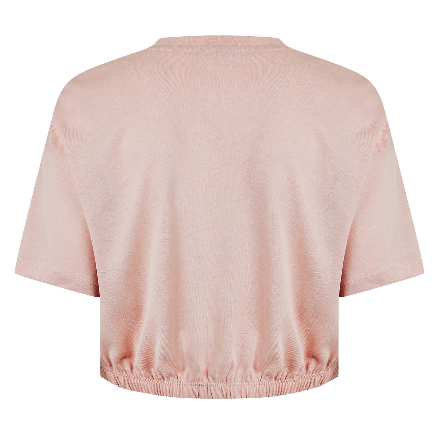 Reebok Cropped Regular Fit Crew Neck T-Shirt