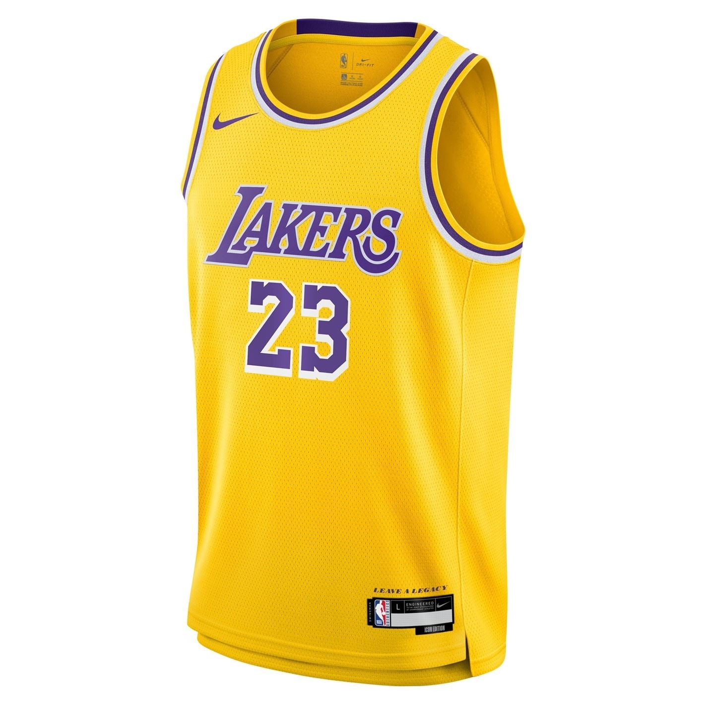 Nike NBA V-Neck Regular Fit Number T-Shirt