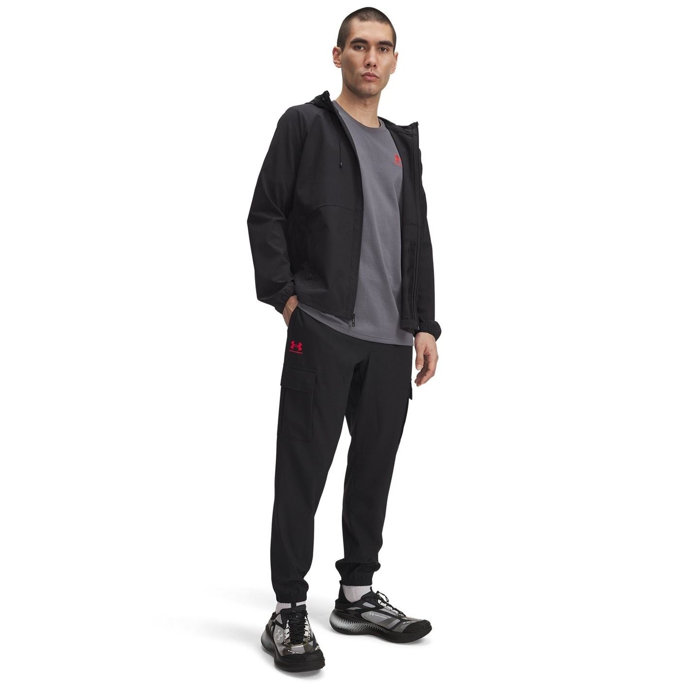 Under Armour Vibe Solid Patterned Straight Combat Pants
