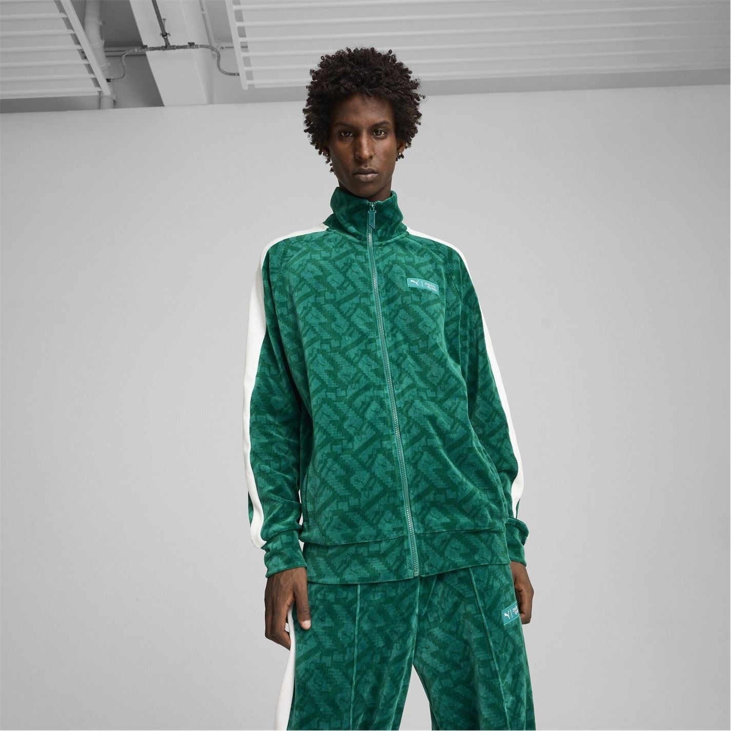 Puma Mens X Squid Game T7 Iconic Track Ja Tracksuit Top