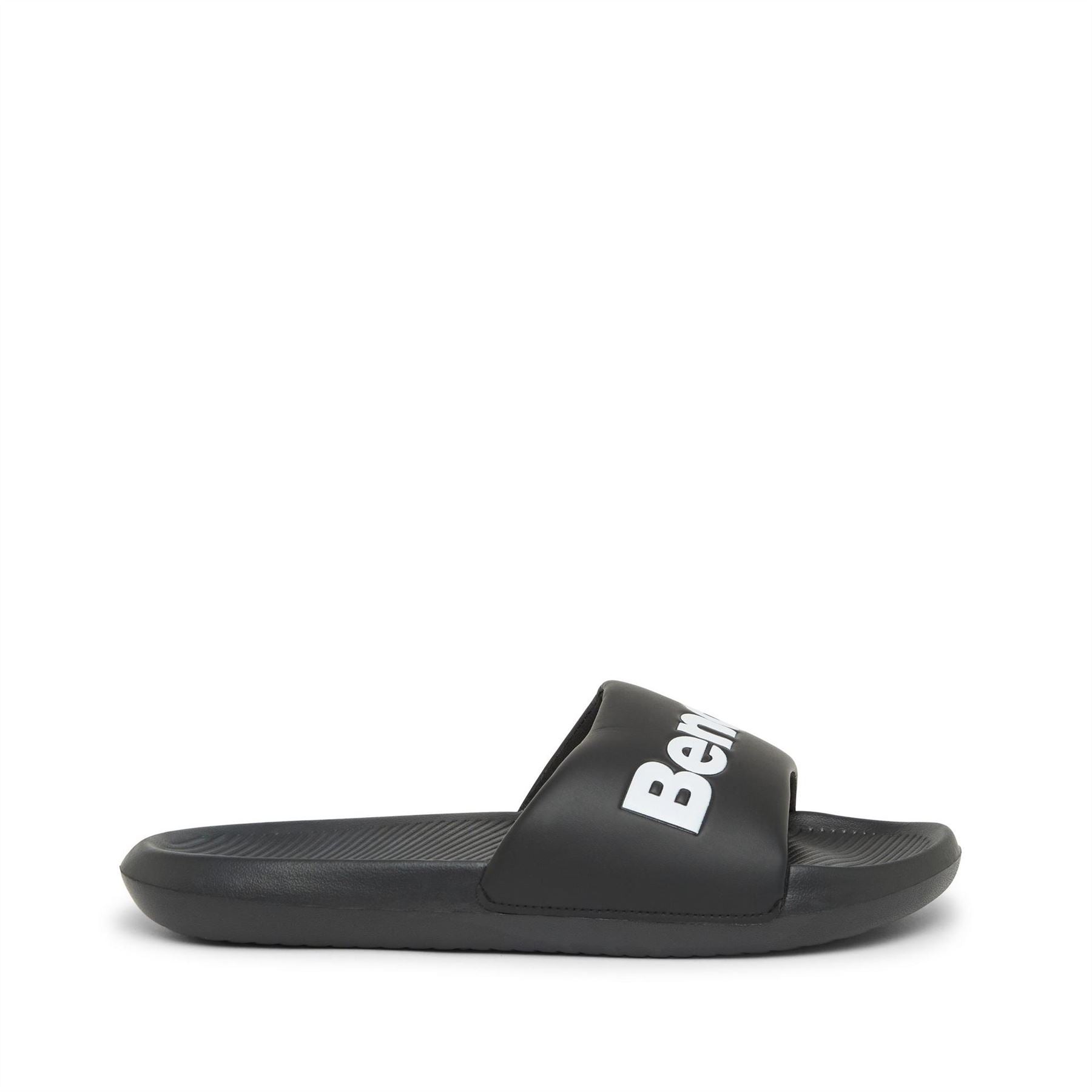 Bench Cruise Logo Print Open Toe Slides