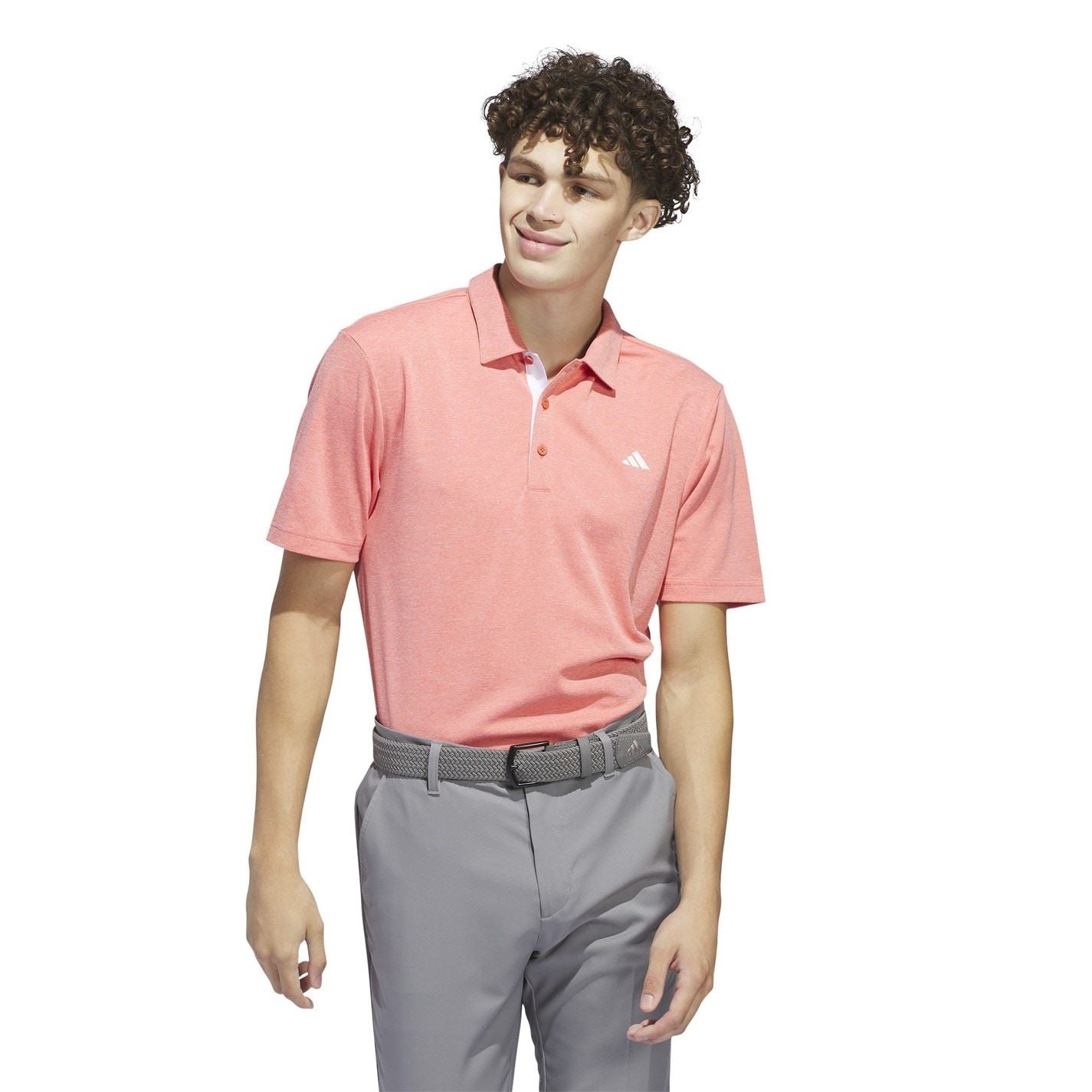 adidas Mens Heather Polo Shirt