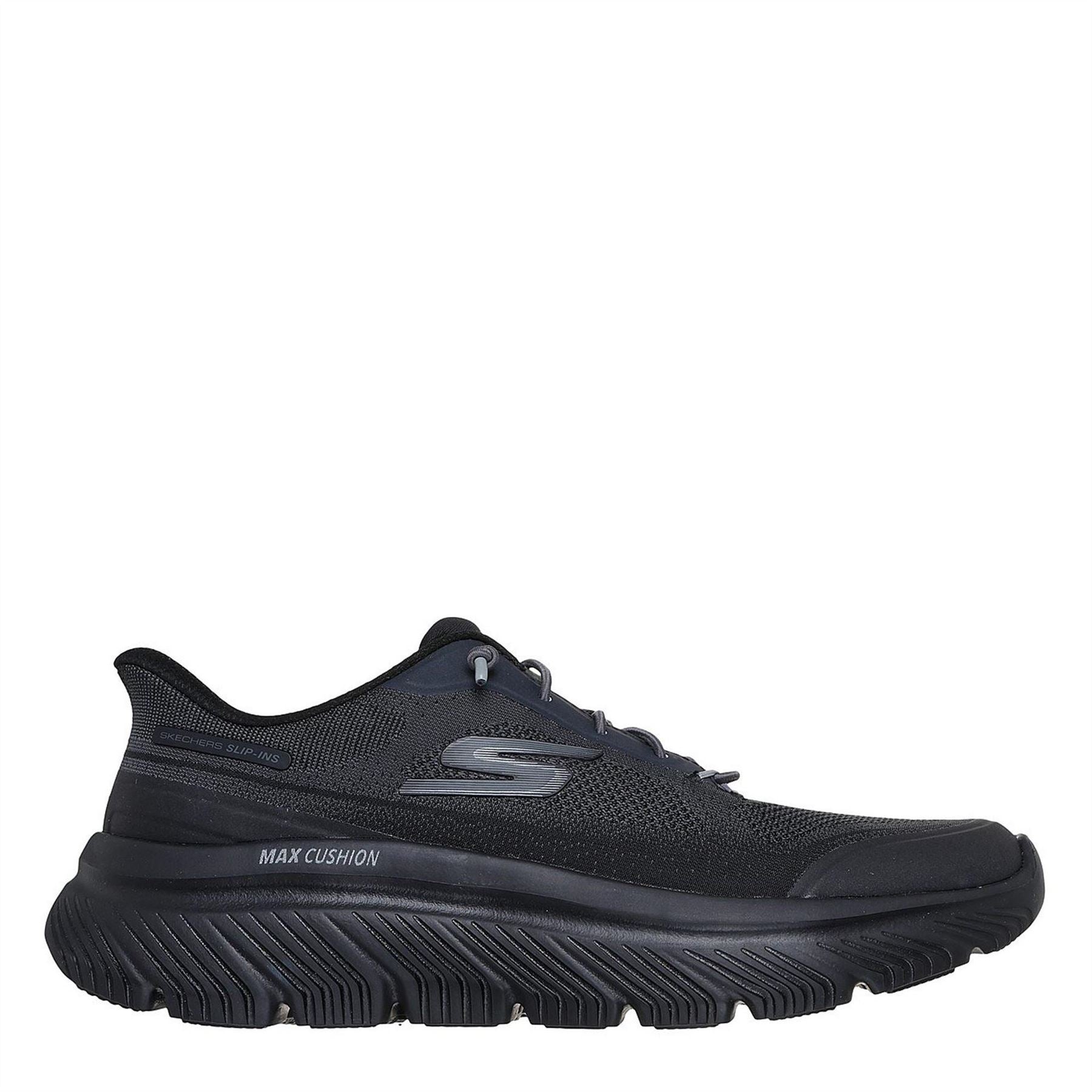 Skechers Mens Walk Max Cushioning Hyper Slip On Trainers