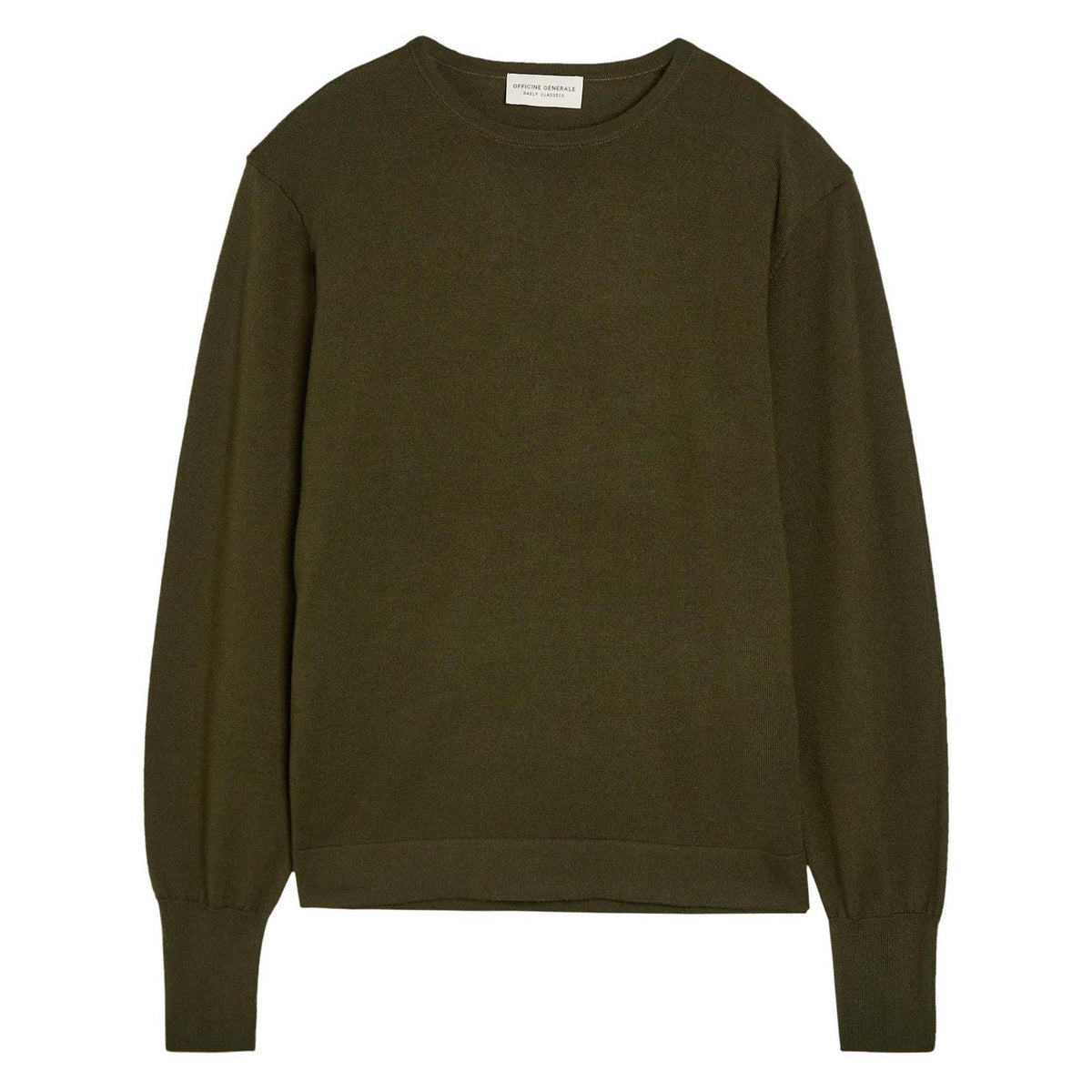 Officine Generale Cneck Merino Wool