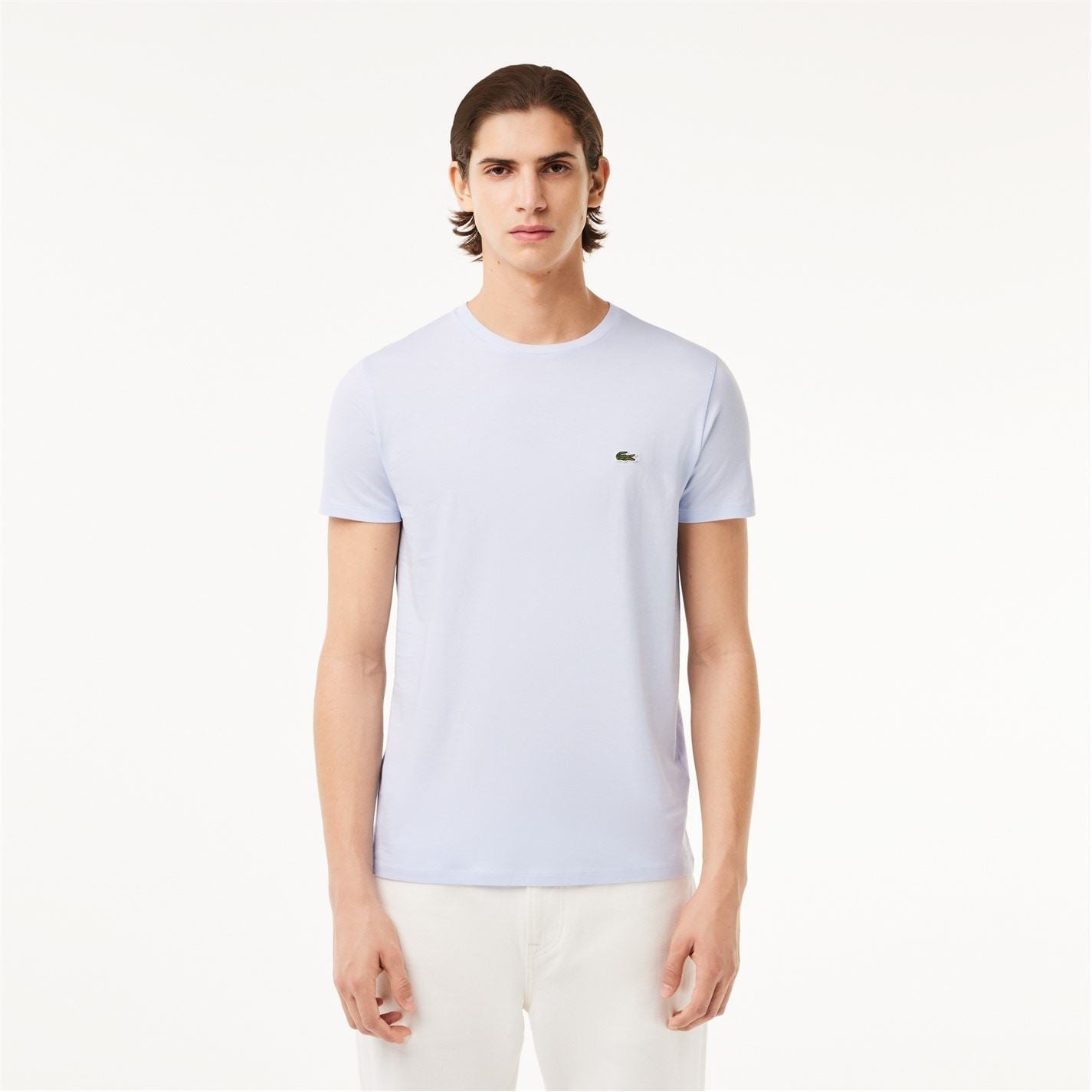 Lacoste Crocodile Logo Crew Neck Short Sleeve Jersey T-Shirt