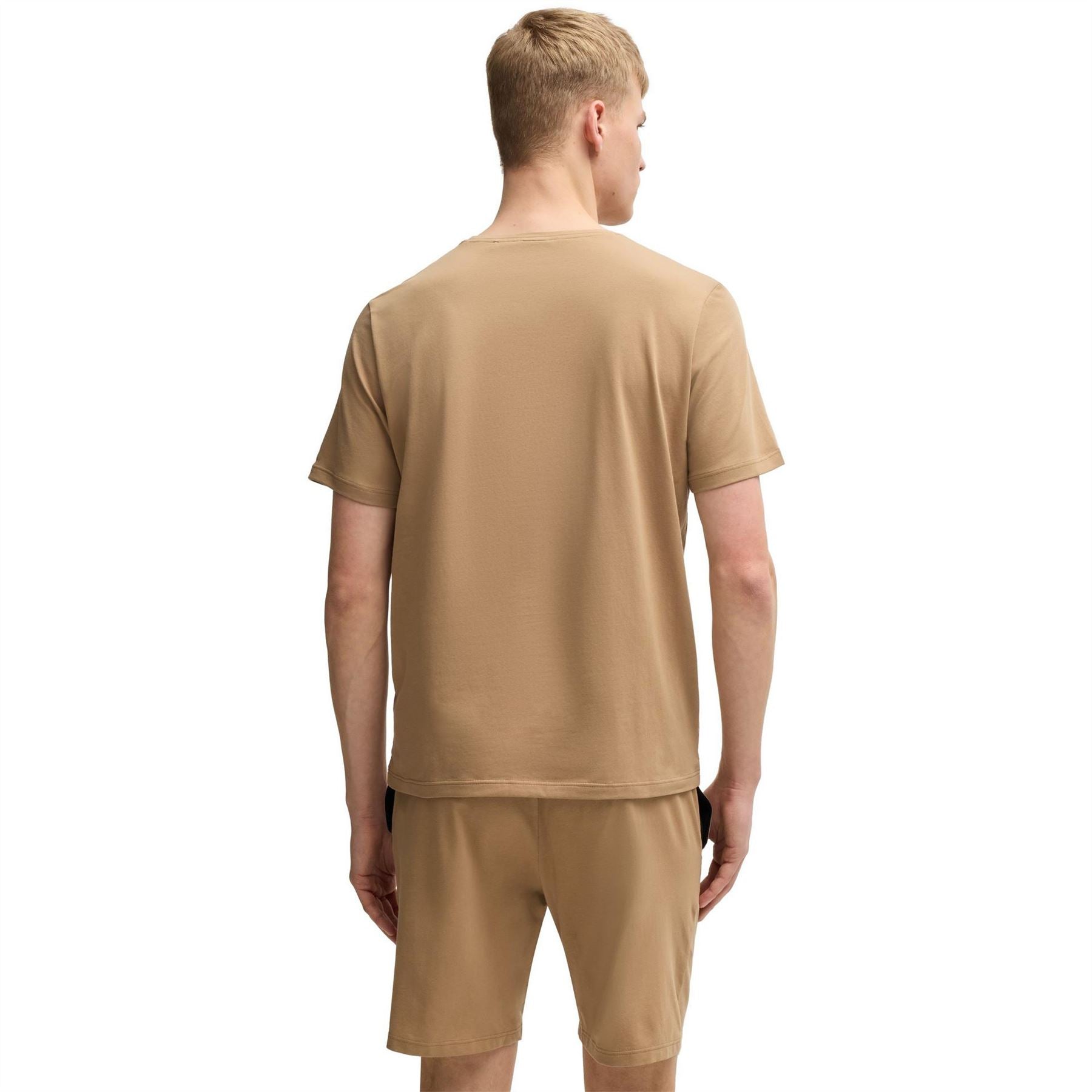 Boss BOSS Bodywear Mix  And  Match Premium Cotton T Shirt with Logo Detail