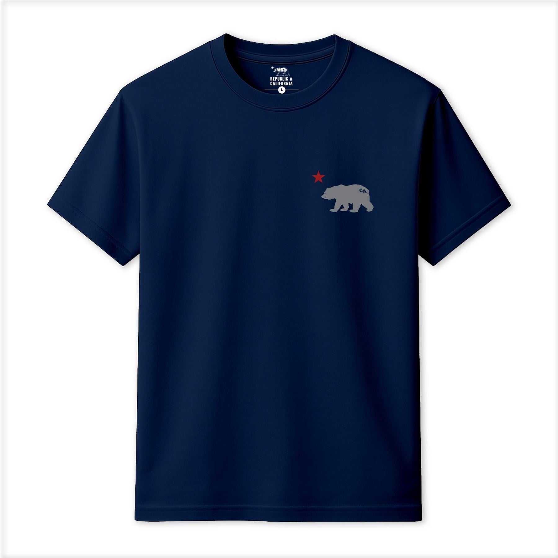 Republic of California Cali Large Genie Graphic Crew Neck Short Sleeve T-Shirt