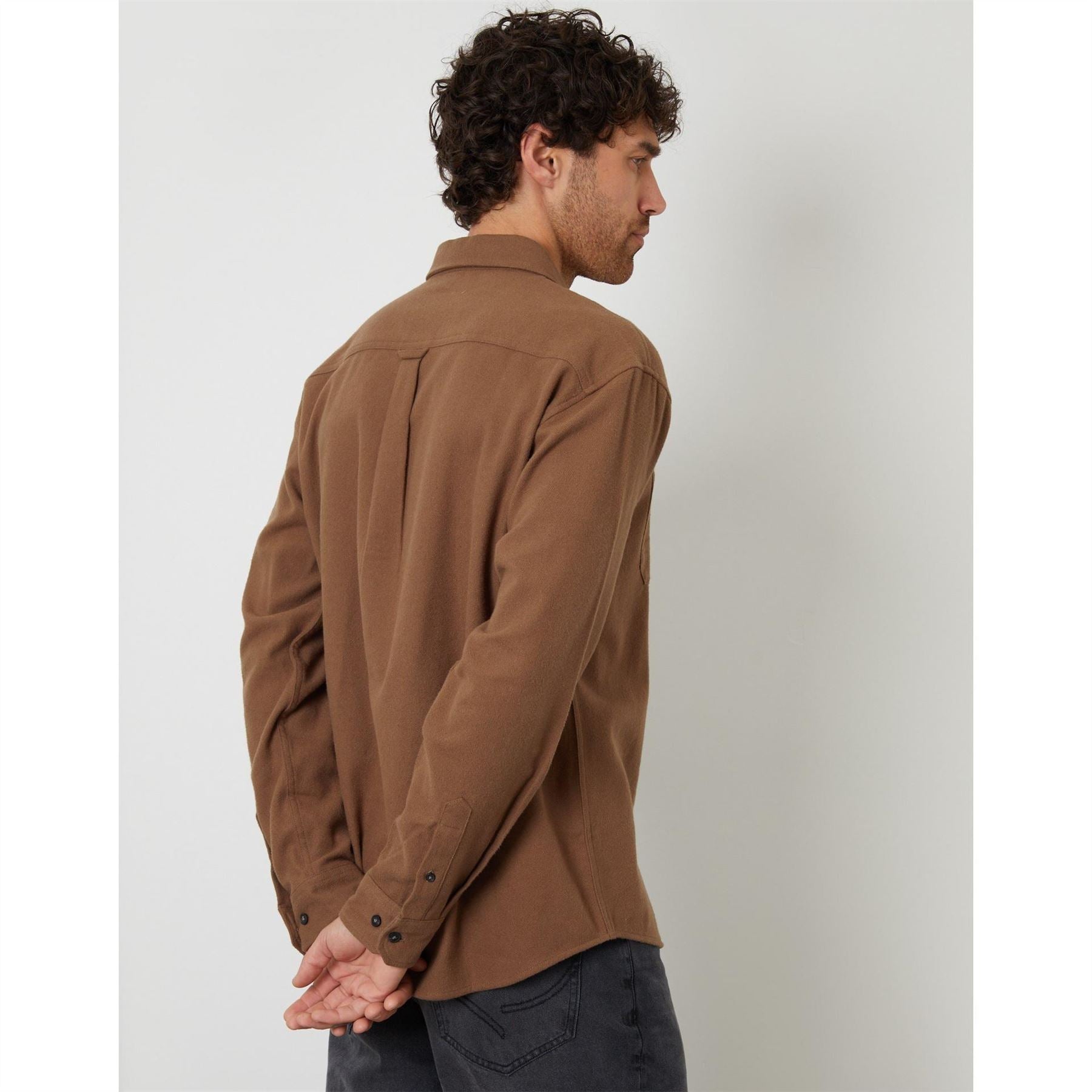 Threadbare Tb Firfield Long Sleeve Patterned Shirt