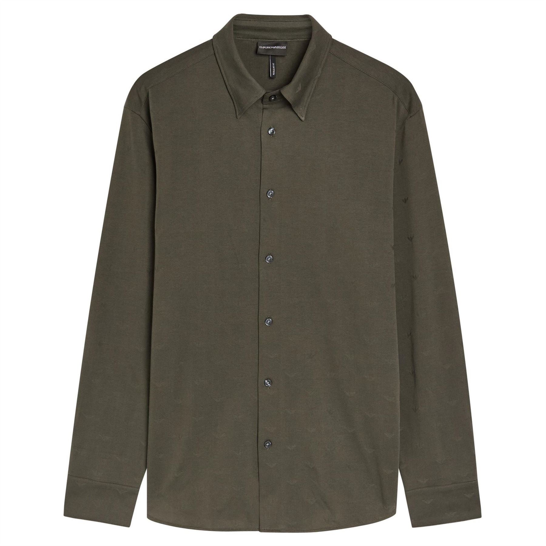 Emporio Armani Shrt Ls Sml Logo