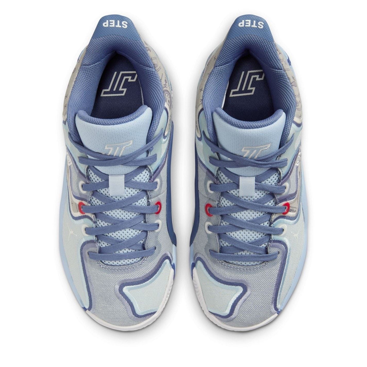 Air Jordan Tatum 3 GS Graphic Print Low Top Sneakers