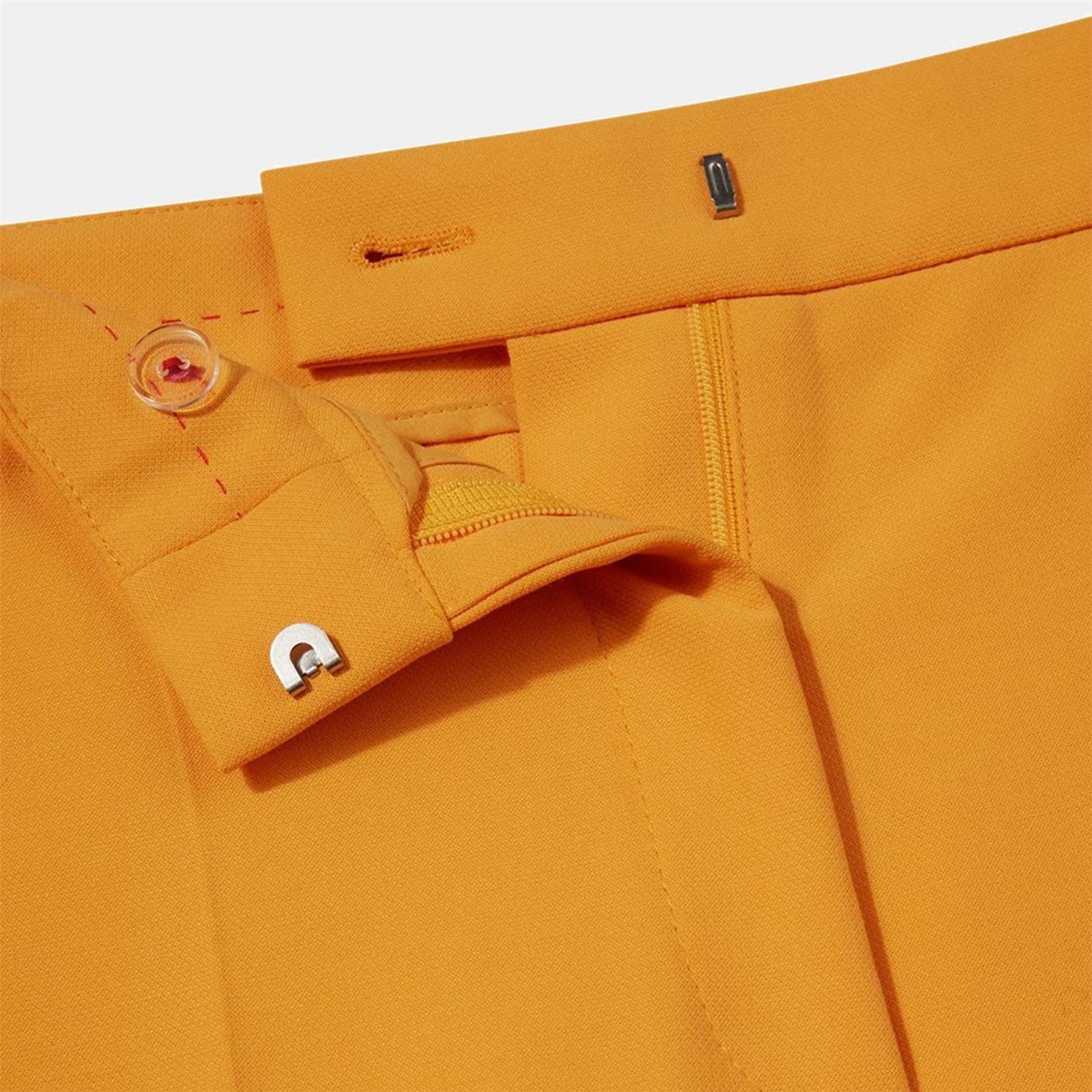 Hugo Hinovi Solid Patterned Straight Trousers