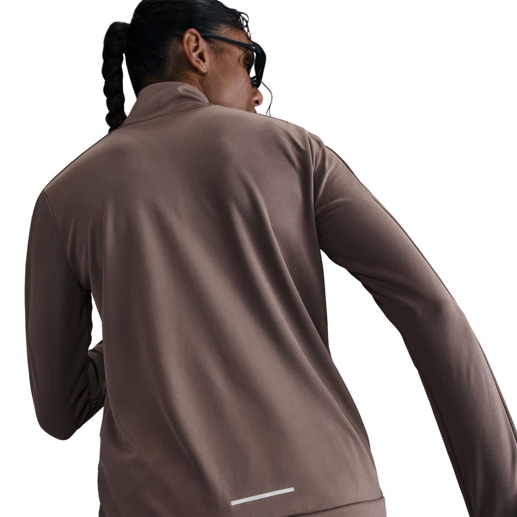 Nike Womens Pacer Long Sleeve 1 2 Zip Running Top